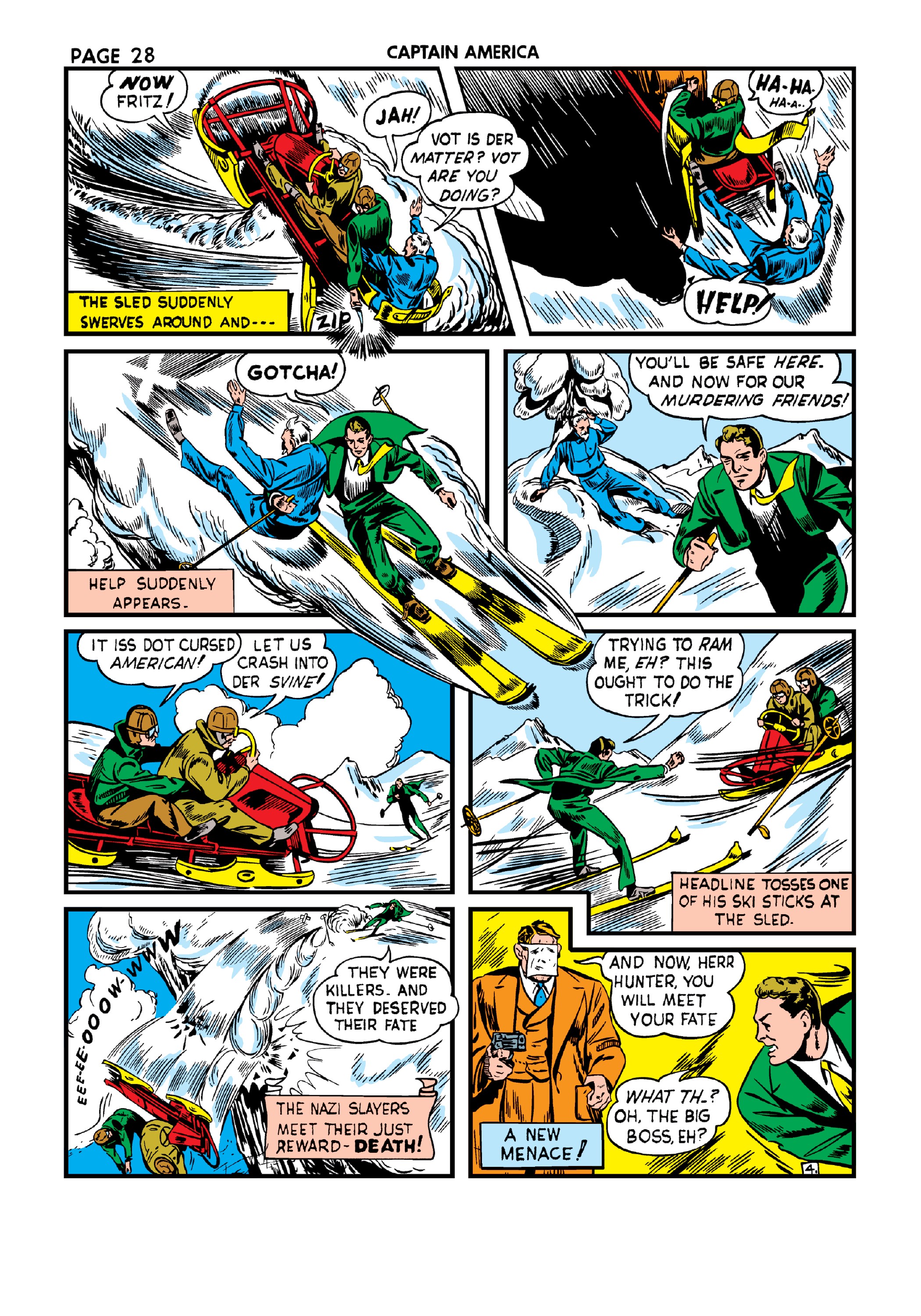 Read online Marvel Masterworks: Golden Age Captain America comic -  Issue # TPB 3 (Part 1) - 37