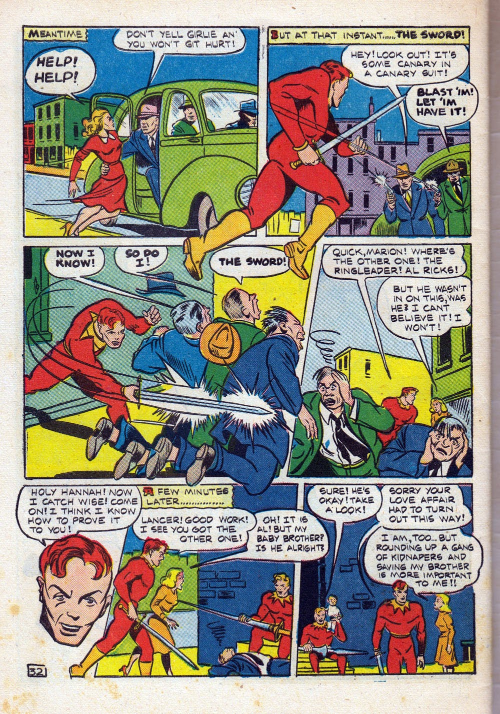 Read online Super-Mystery Comics comic -  Issue #25 - 34