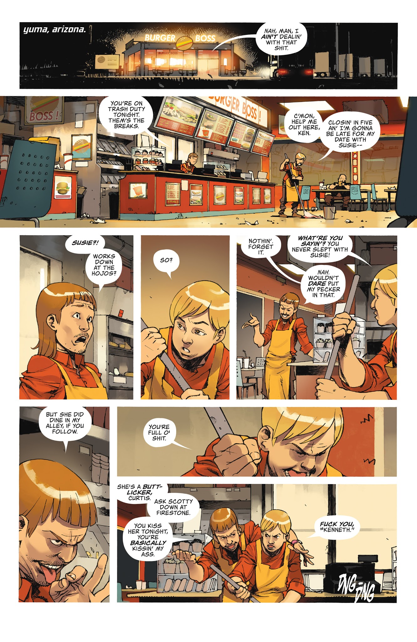 Read online Death Or Glory comic -  Issue #1 - 3