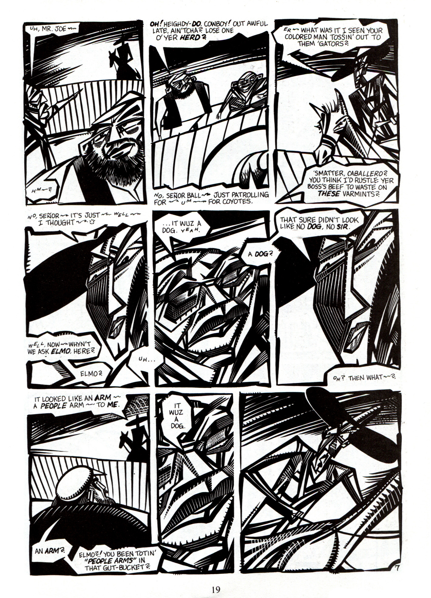 Read online Taboo comic -  Issue #9 - 21