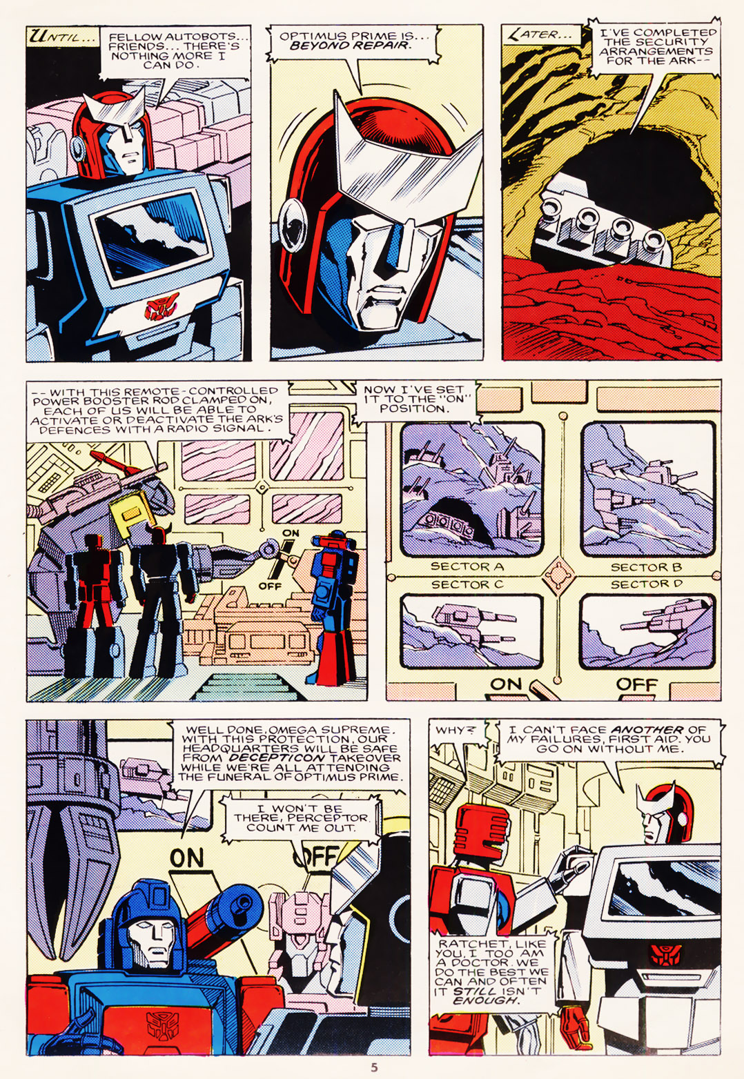 Read online The Transformers (UK) comic -  Issue #109 - 5