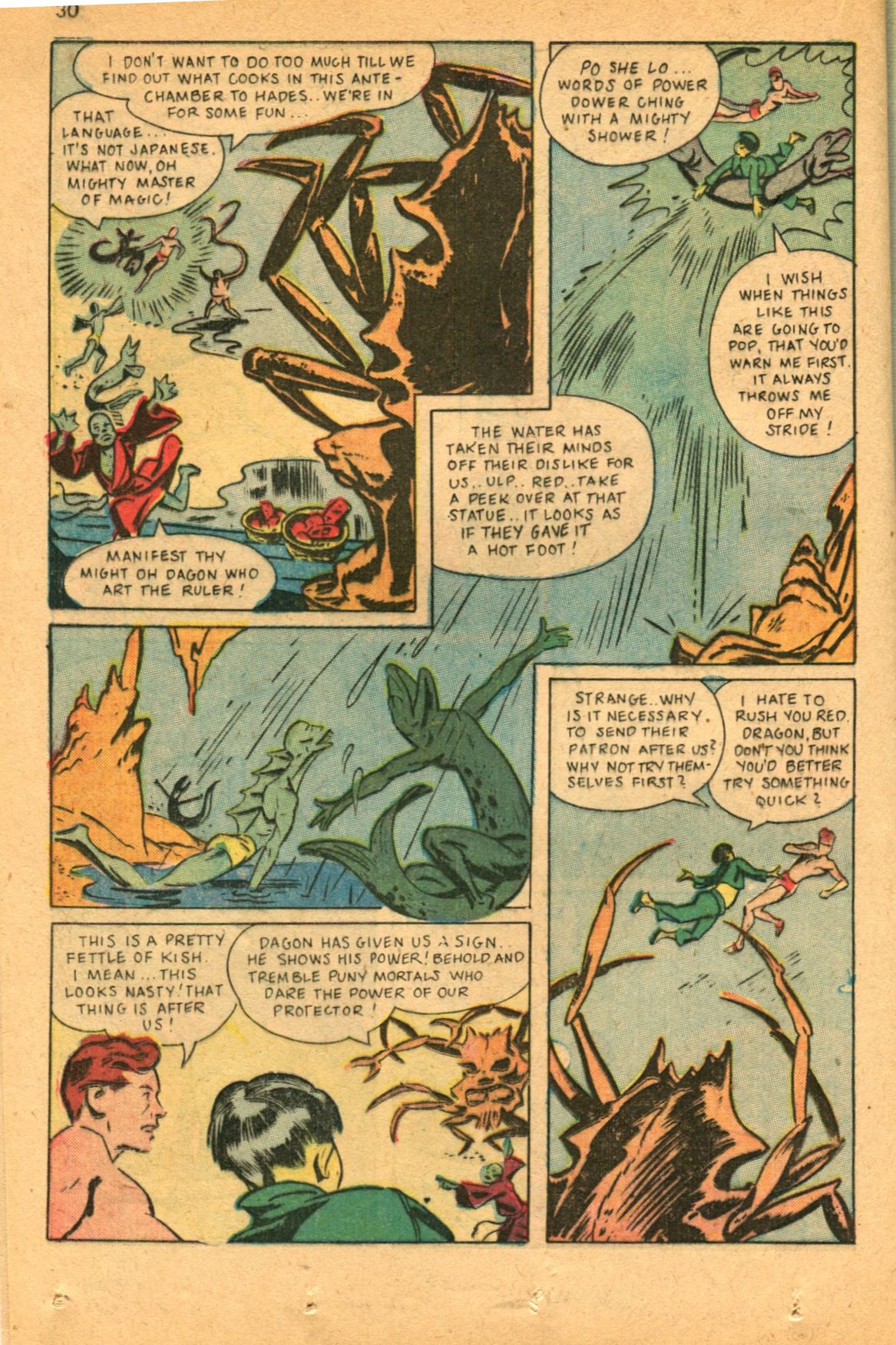 Read online Super-Magician Comics comic -  Issue #46 - 30