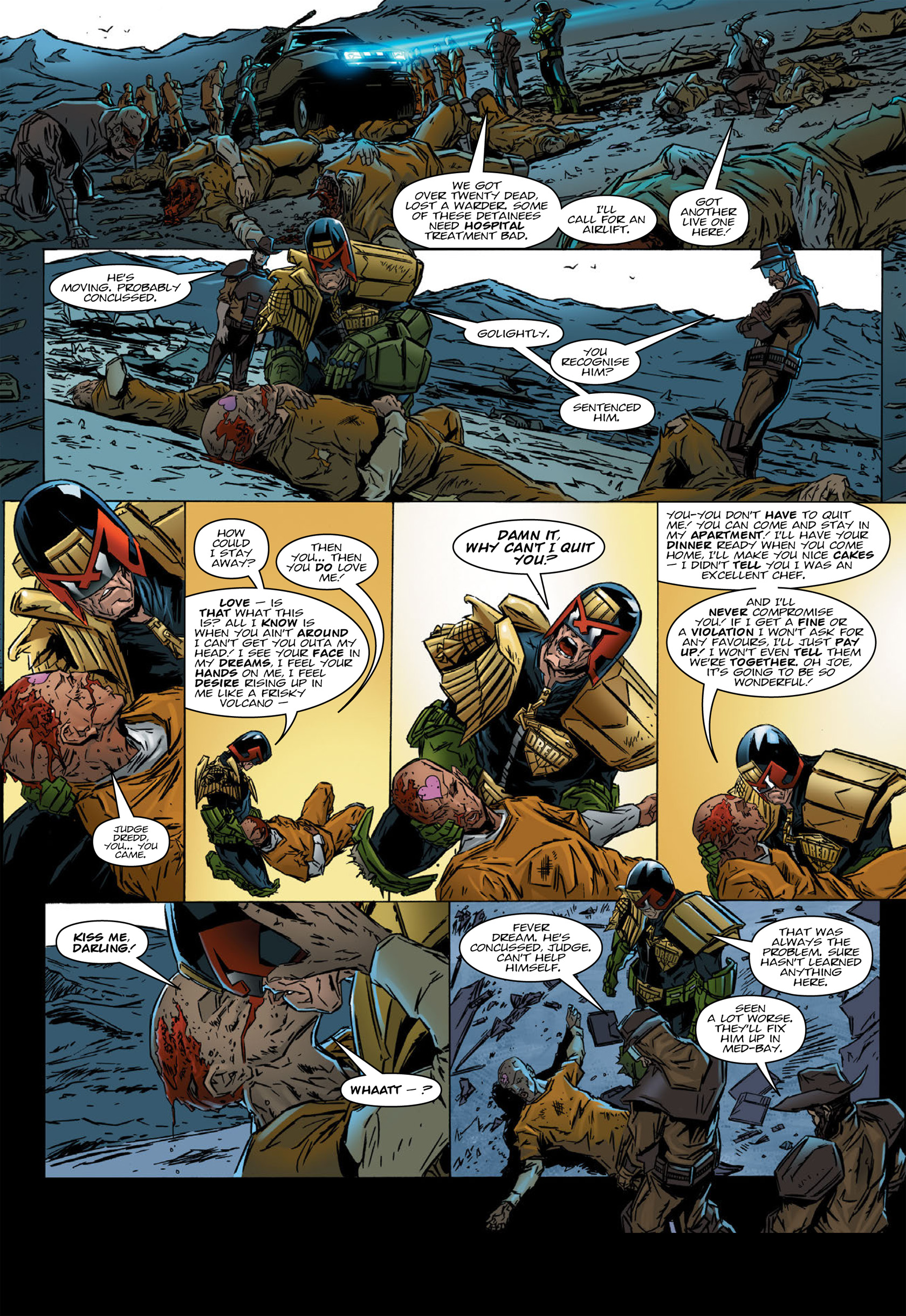 Read online Dredd: Dust comic -  Issue #2 - 32