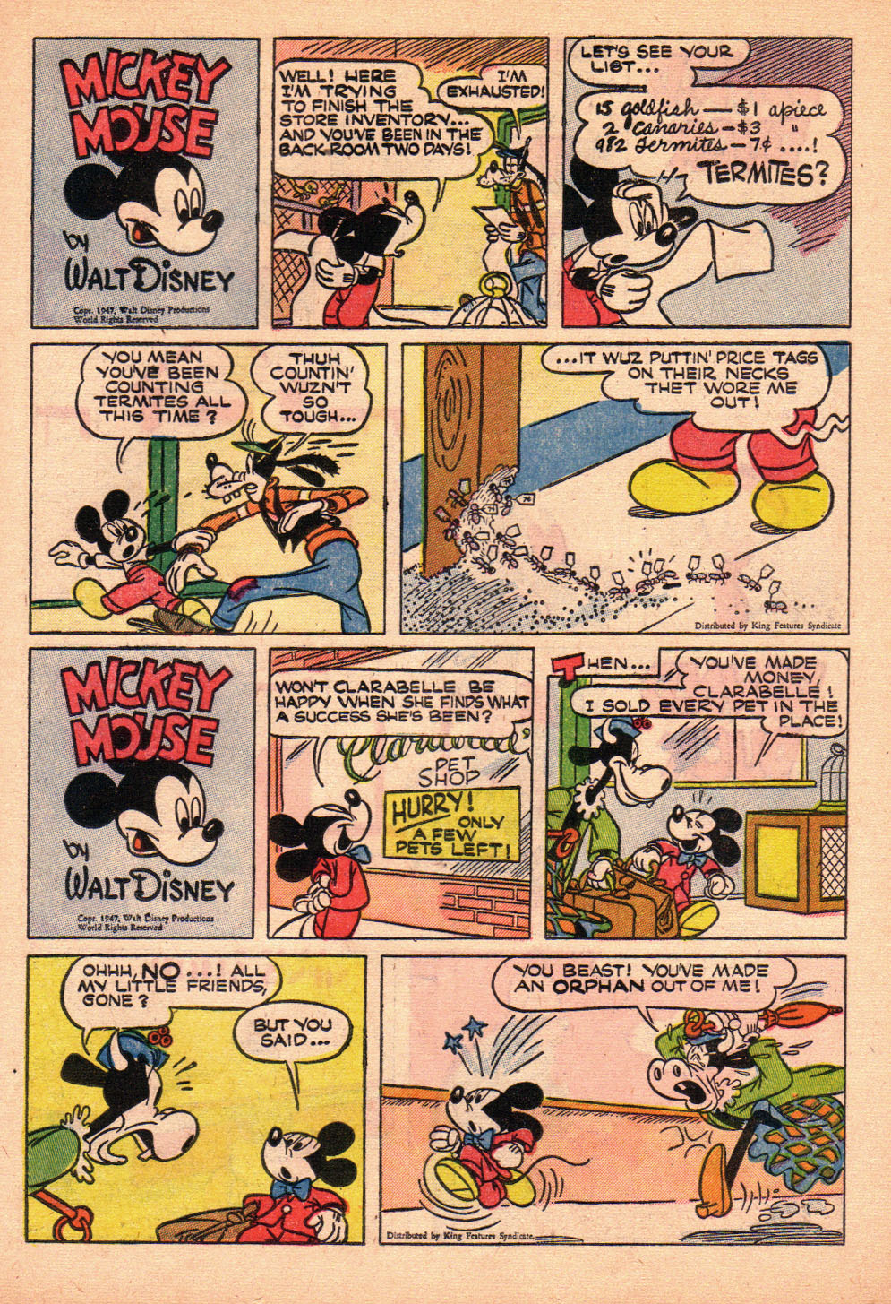 Read online Walt Disney's Comics and Stories comic -  Issue #112 - 31