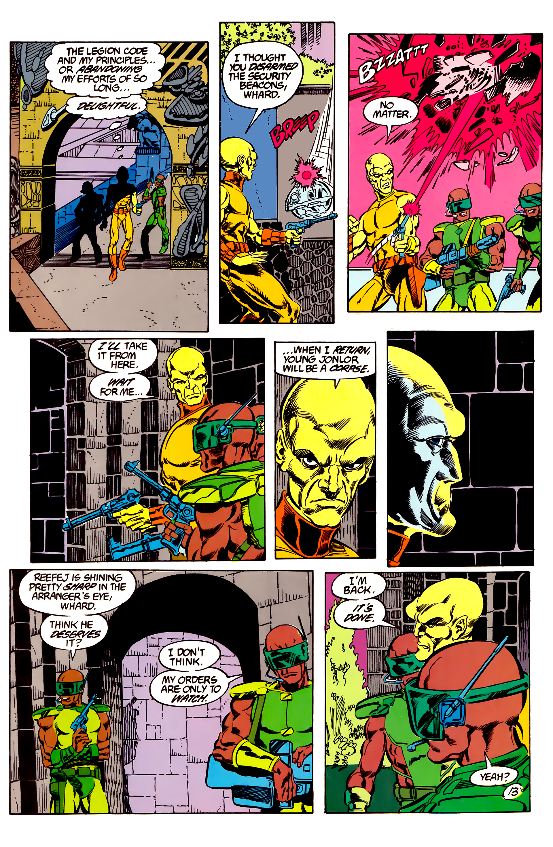 Read online Legion of Super-Heroes (1984) comic -  Issue #47 - 14