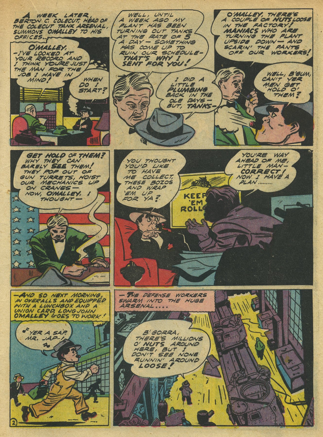 Read online Sensation (Mystery) Comics comic -  Issue #10 - 33