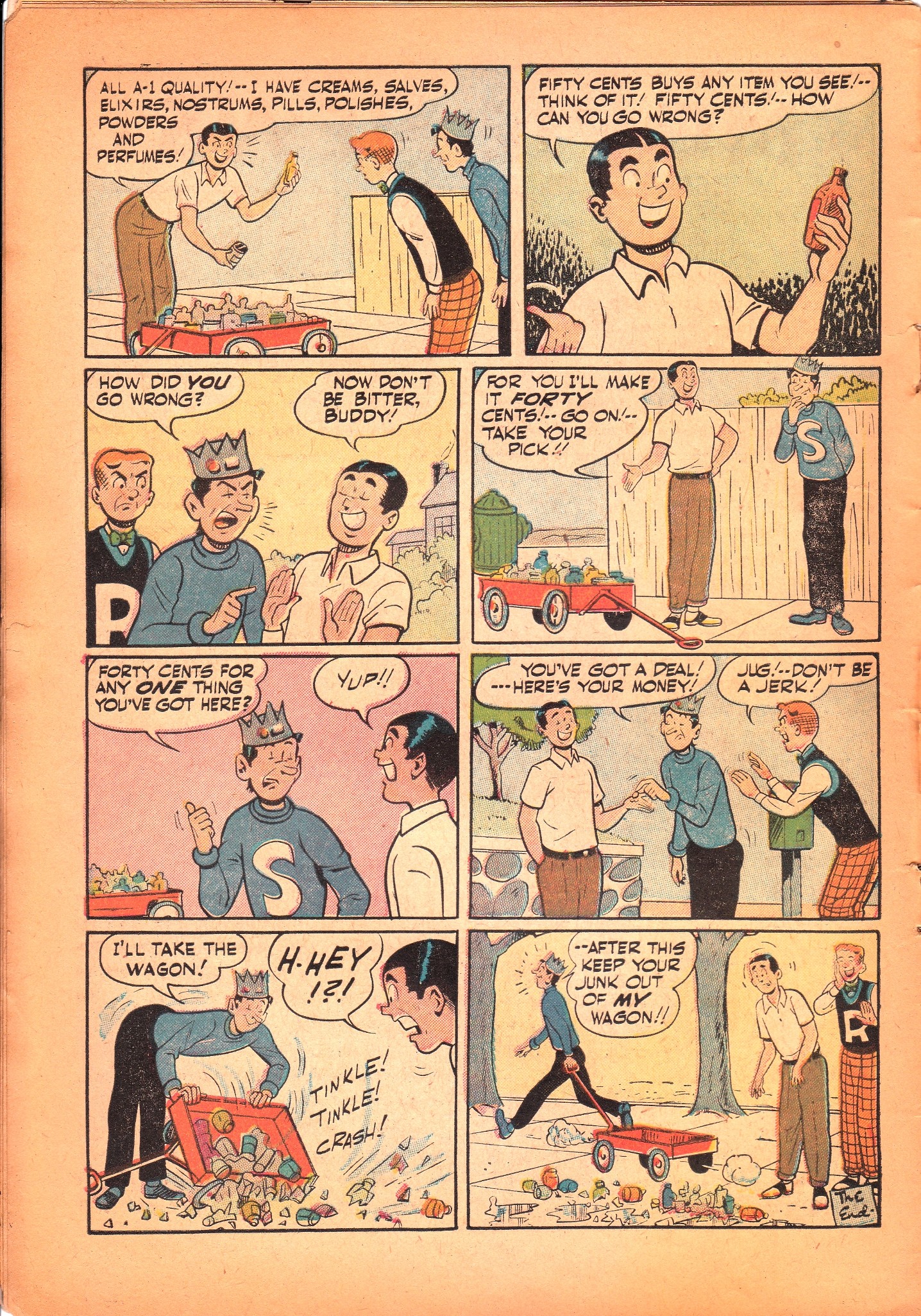 Read online Archie's Pal Jughead comic -  Issue #25 - 10