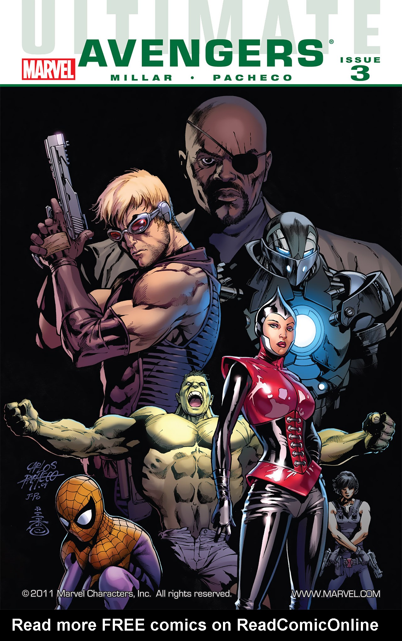 Read online Ultimate Avengers comic -  Issue #3 - 1