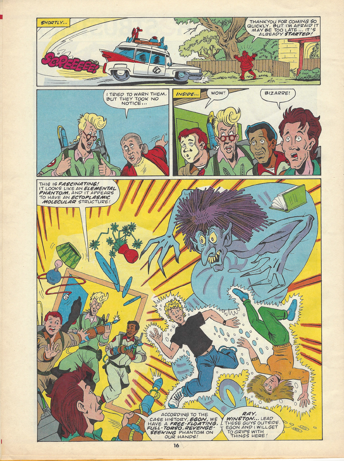 Read online The Real Ghostbusters comic -  Issue #47 - 16