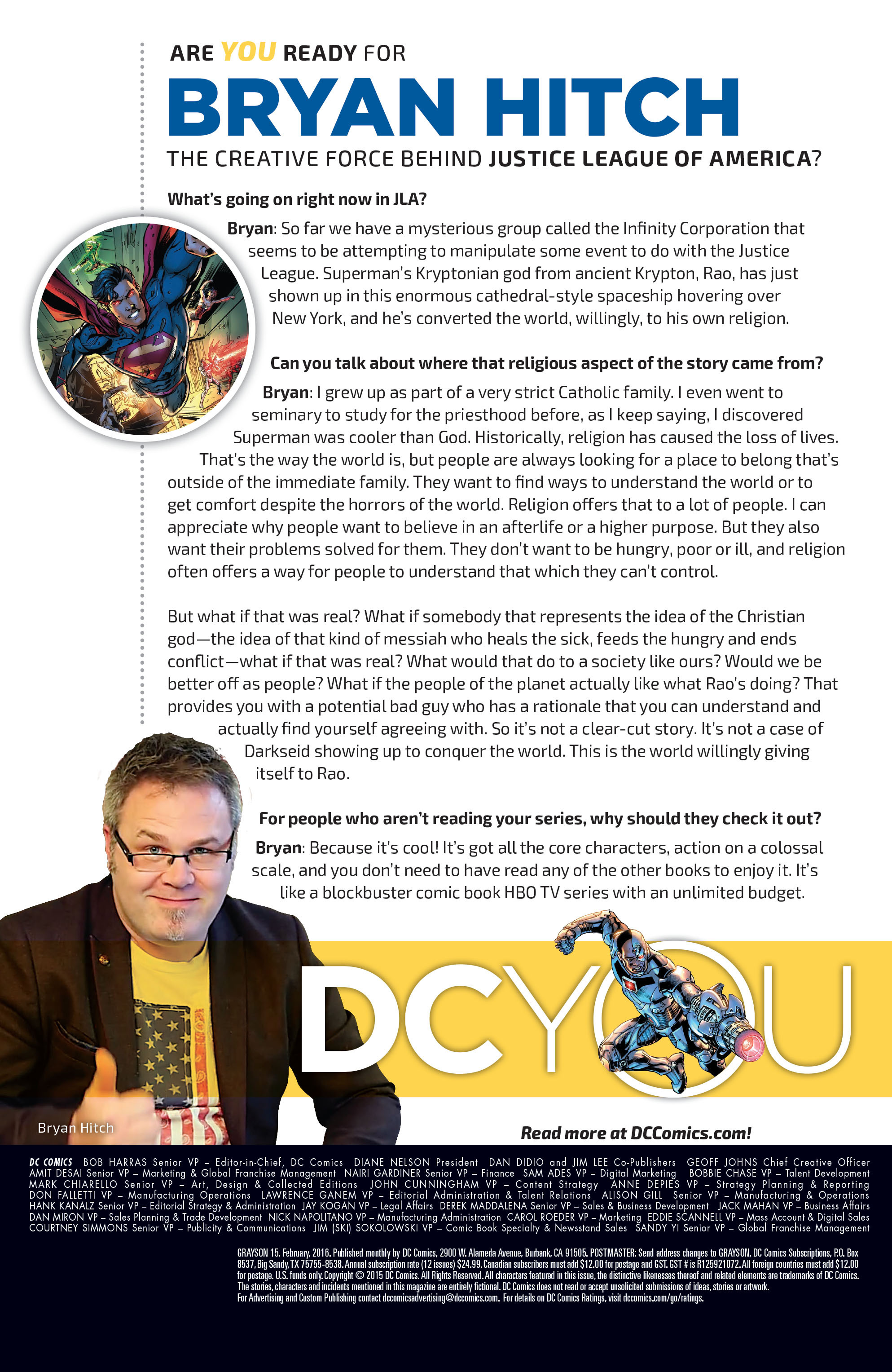 Read online Grayson comic -  Issue #15 - 22