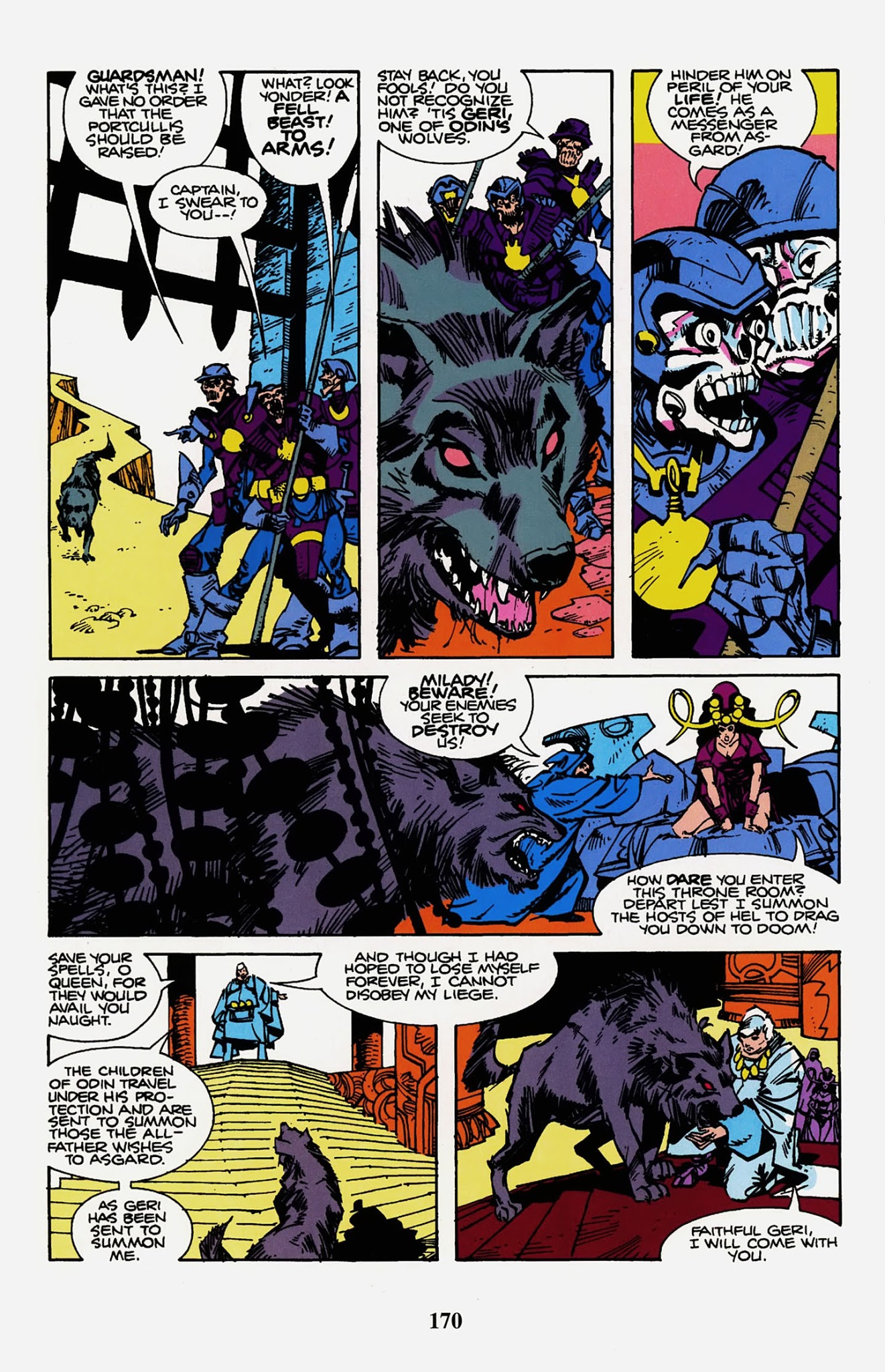 Read online Thor Visionaries: Walter Simonson comic -  Issue # TPB 1 - 172