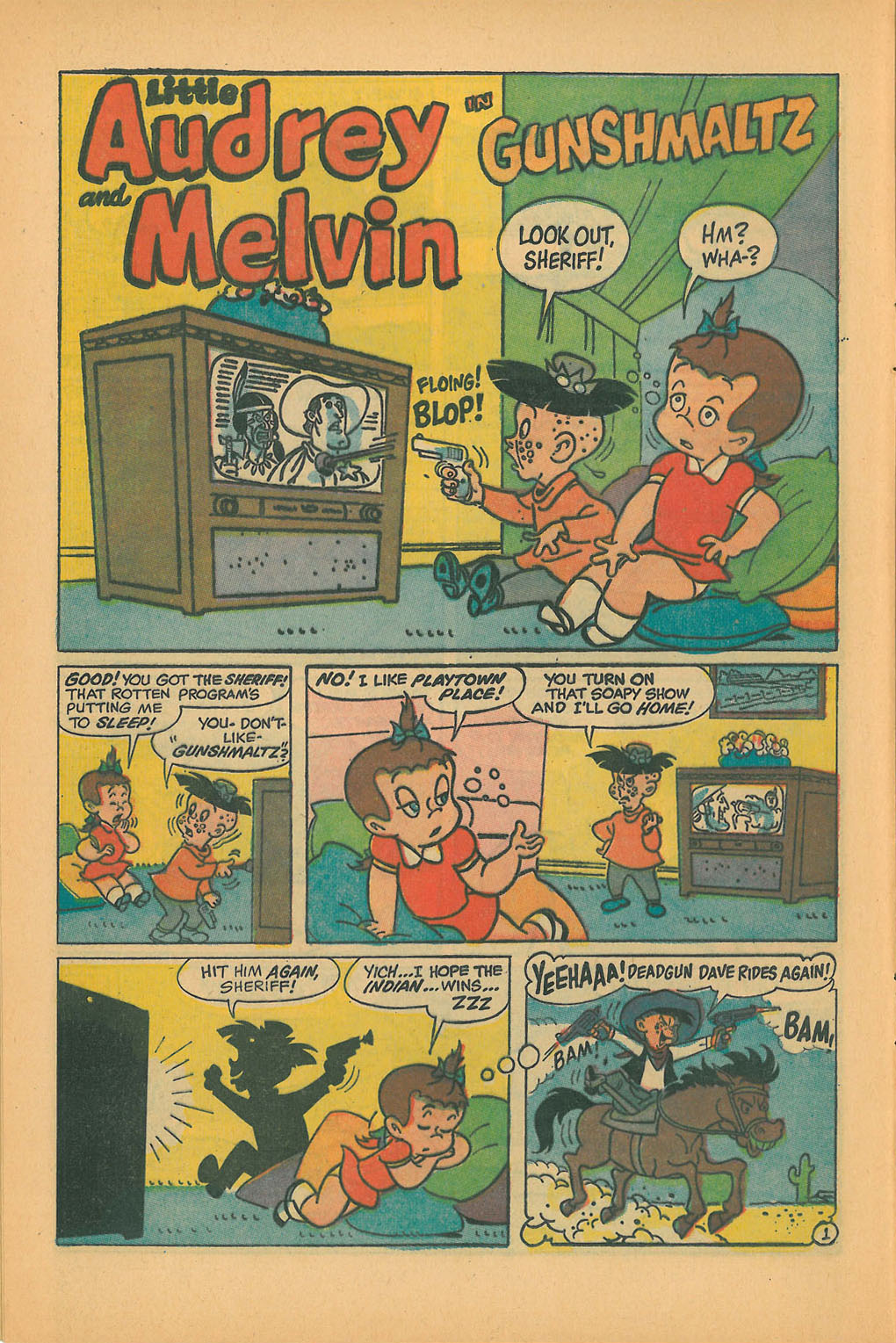 Read online Little Audrey And Melvin comic -  Issue #27 - 12
