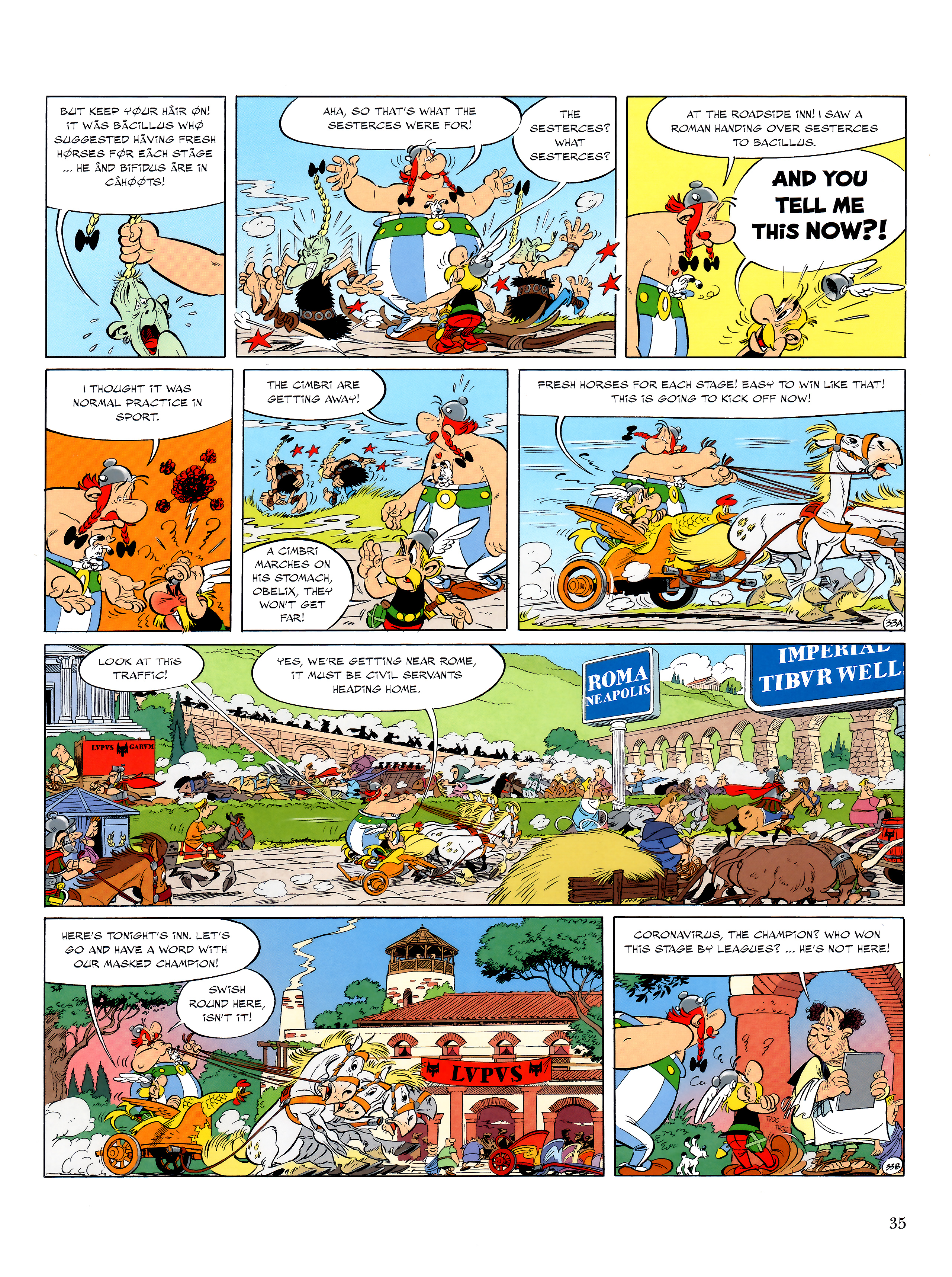 Read online Asterix comic -  Issue #37 - 36