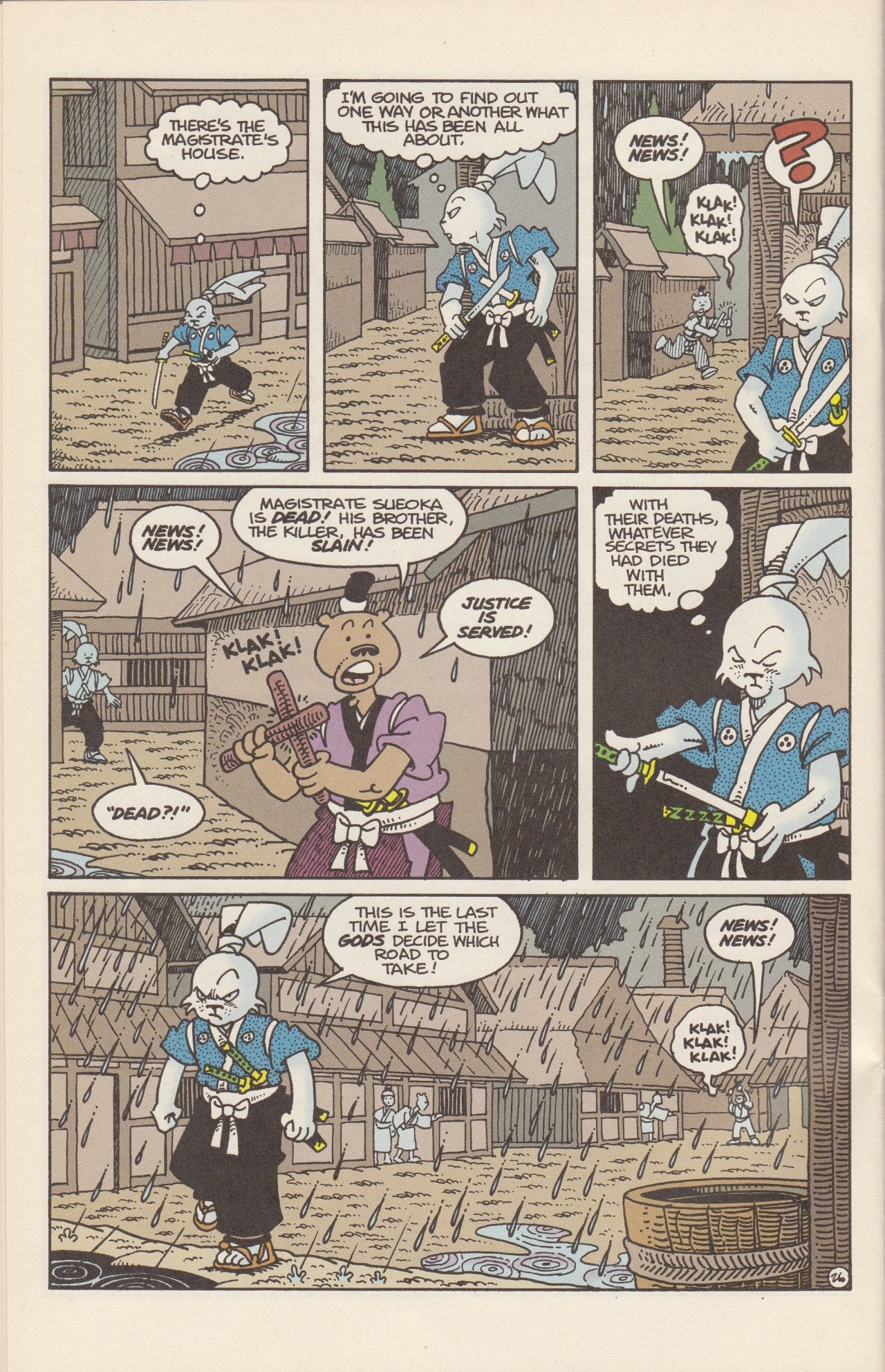 Read online Usagi Yojimbo (1993) comic -  Issue #5 - 28
