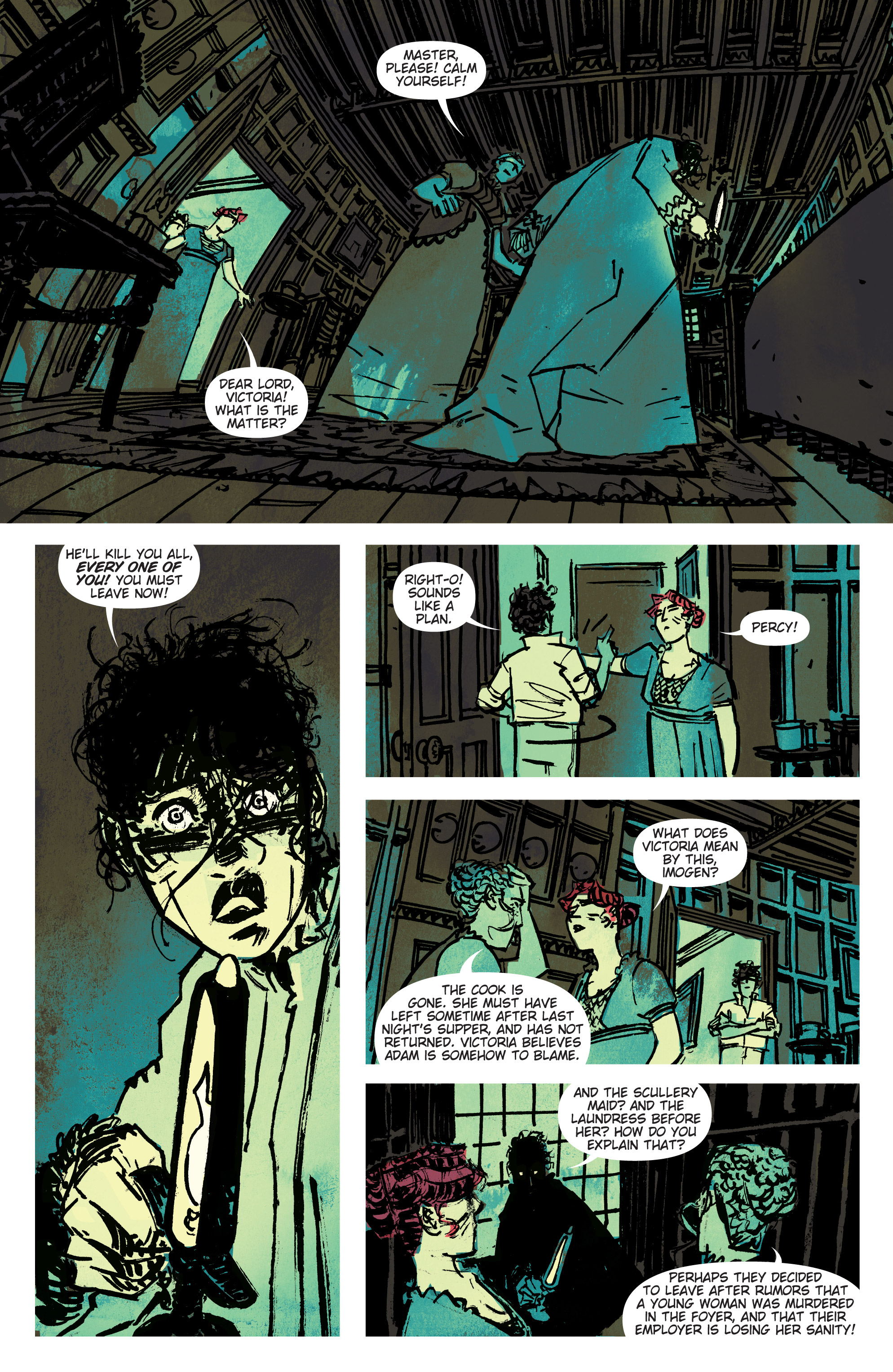 Read online Mary Shelley Monster Hunter comic -  Issue #4 - 12