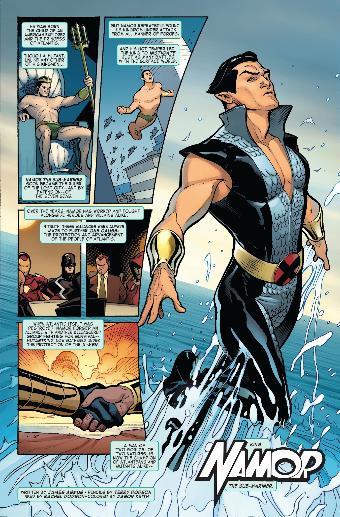Read online Origins of Marvel Comics: X-Men comic -  Issue # Full - 34