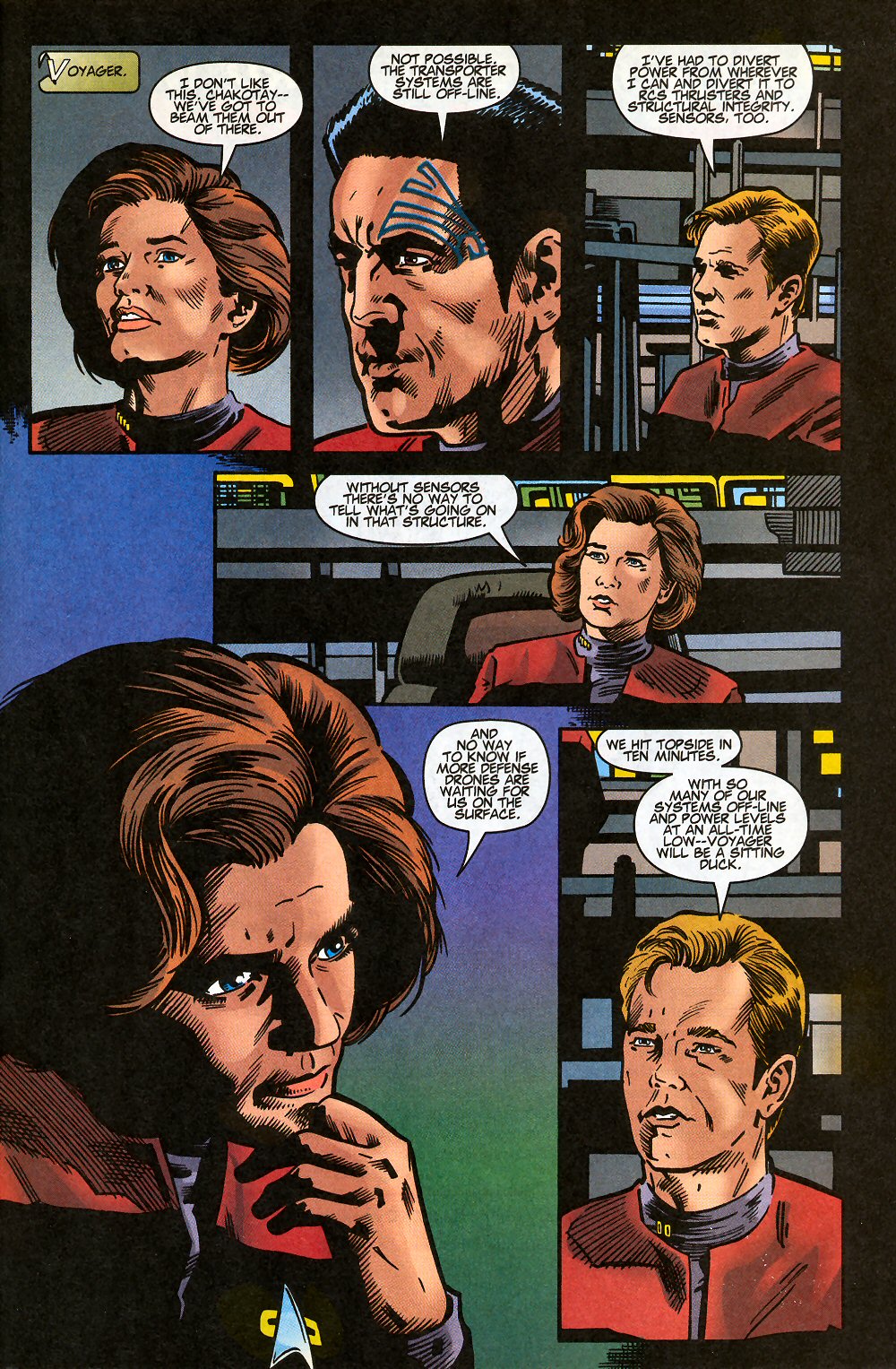 Read online Star Trek: Voyager--Splashdown comic -  Issue #3 - 27