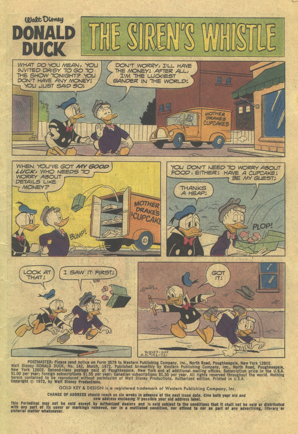Read online Donald Duck (1962) comic -  Issue #142 - 3