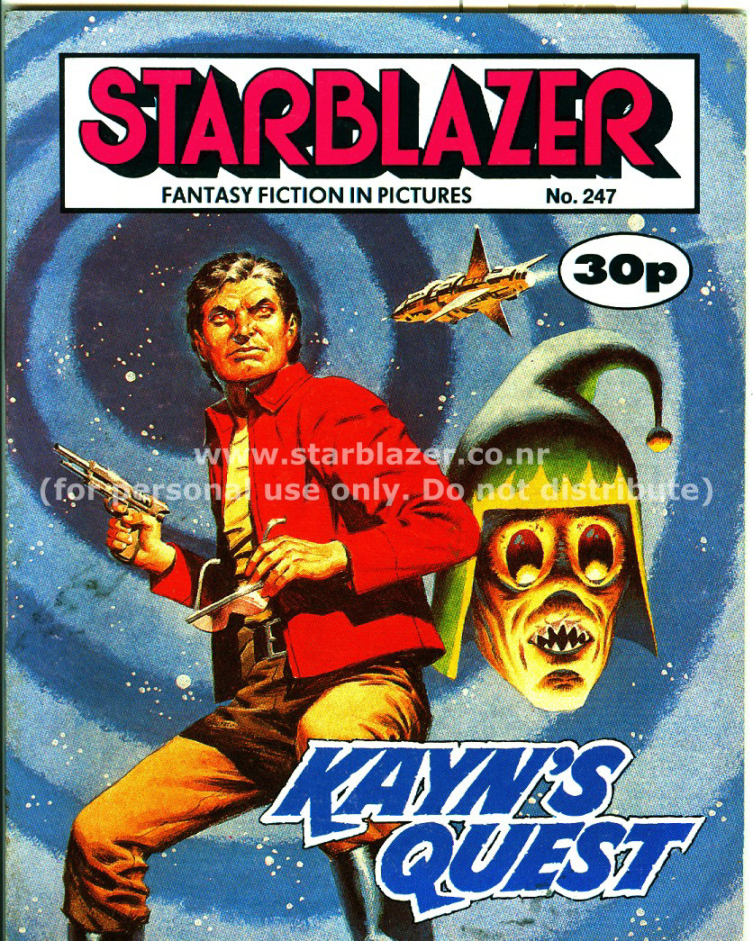 Read online Starblazer comic -  Issue #247 - 1