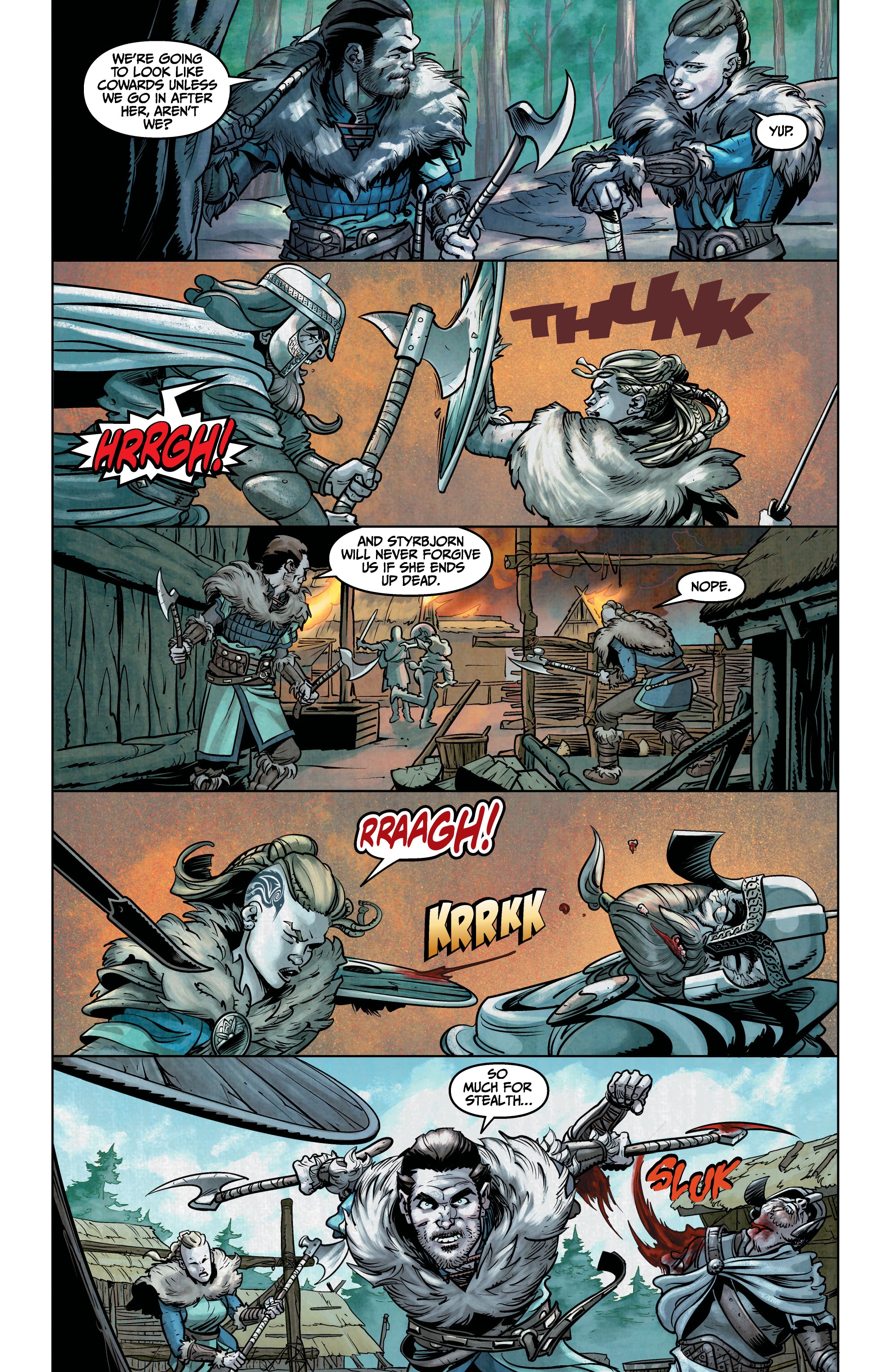 Read online Assassin's Creed Valhalla: Song of Glory comic -  Issue #1 - 7