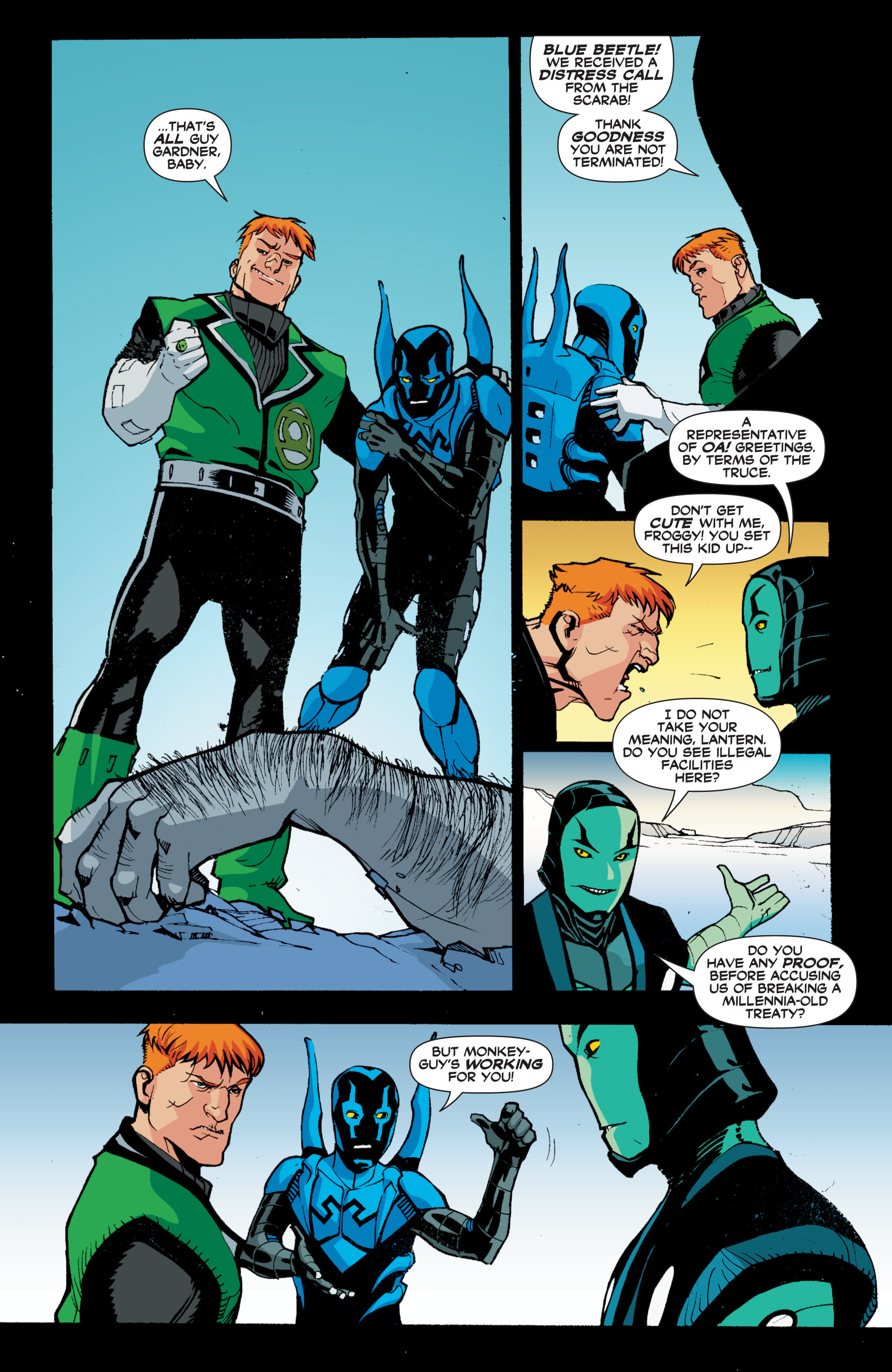 Read online Blue Beetle (2006) comic -  Issue #14 - 21