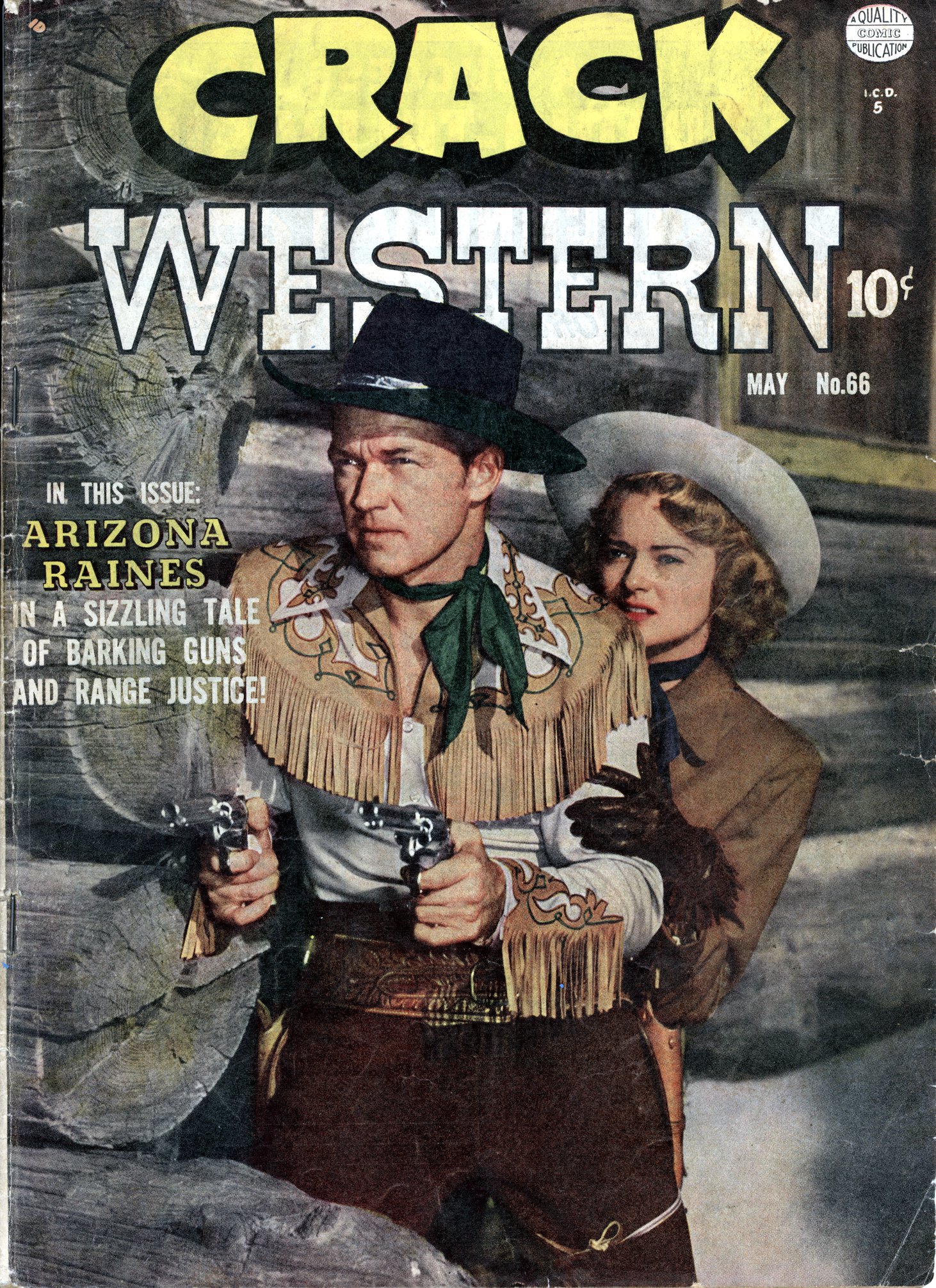 Read online Crack Western comic -  Issue #66 - 1