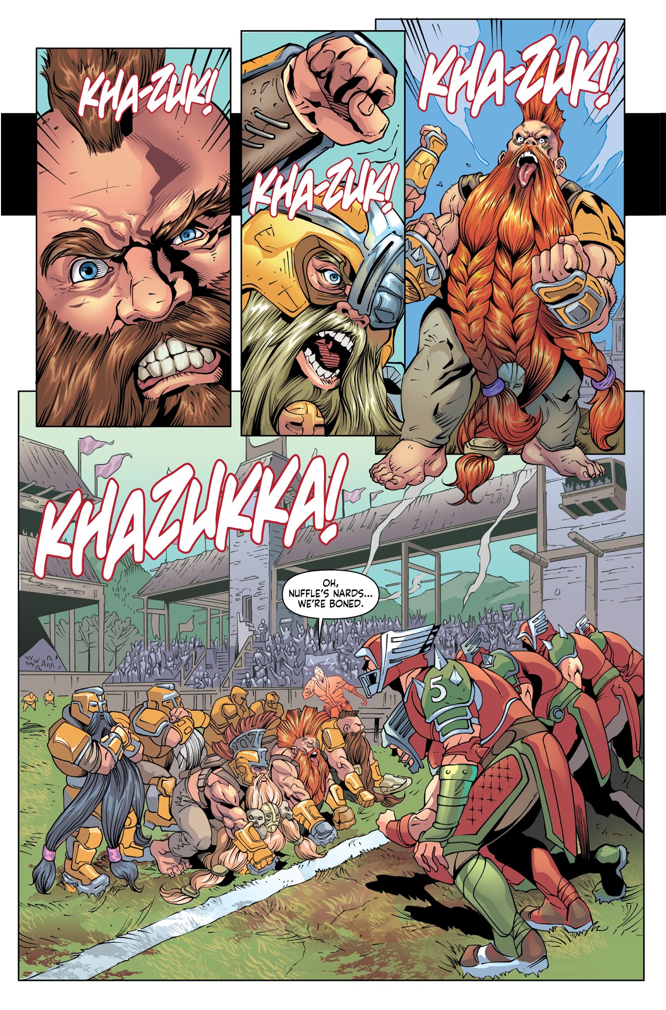 Read online Blood Bowl: More Guts, More Glory! comic -  Issue #3 - 11