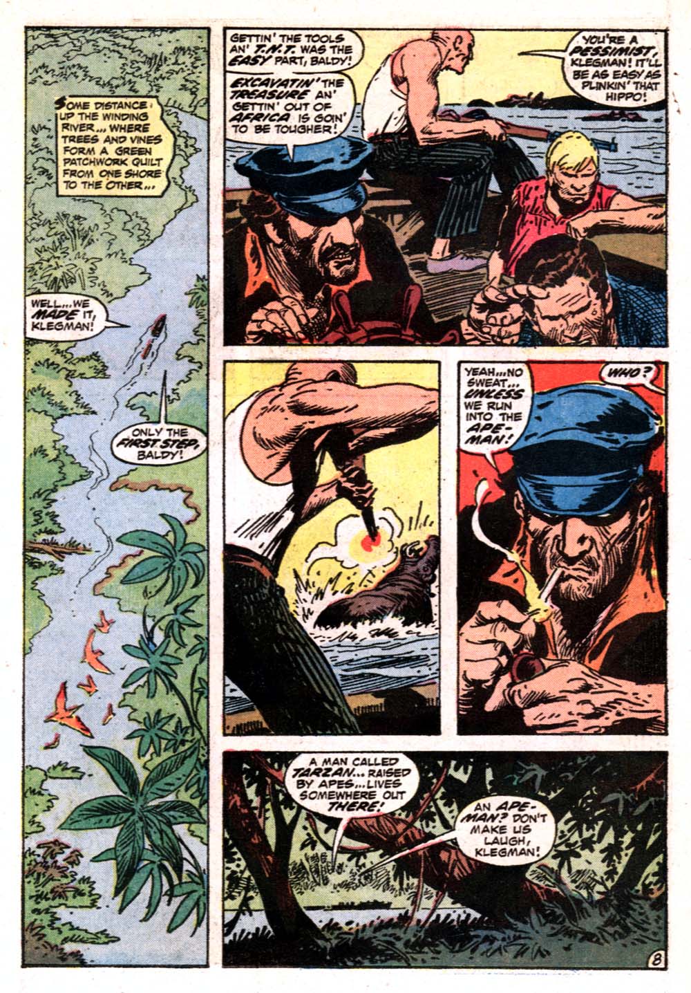 Read online Tarzan (1972) comic -  Issue #216 - 10