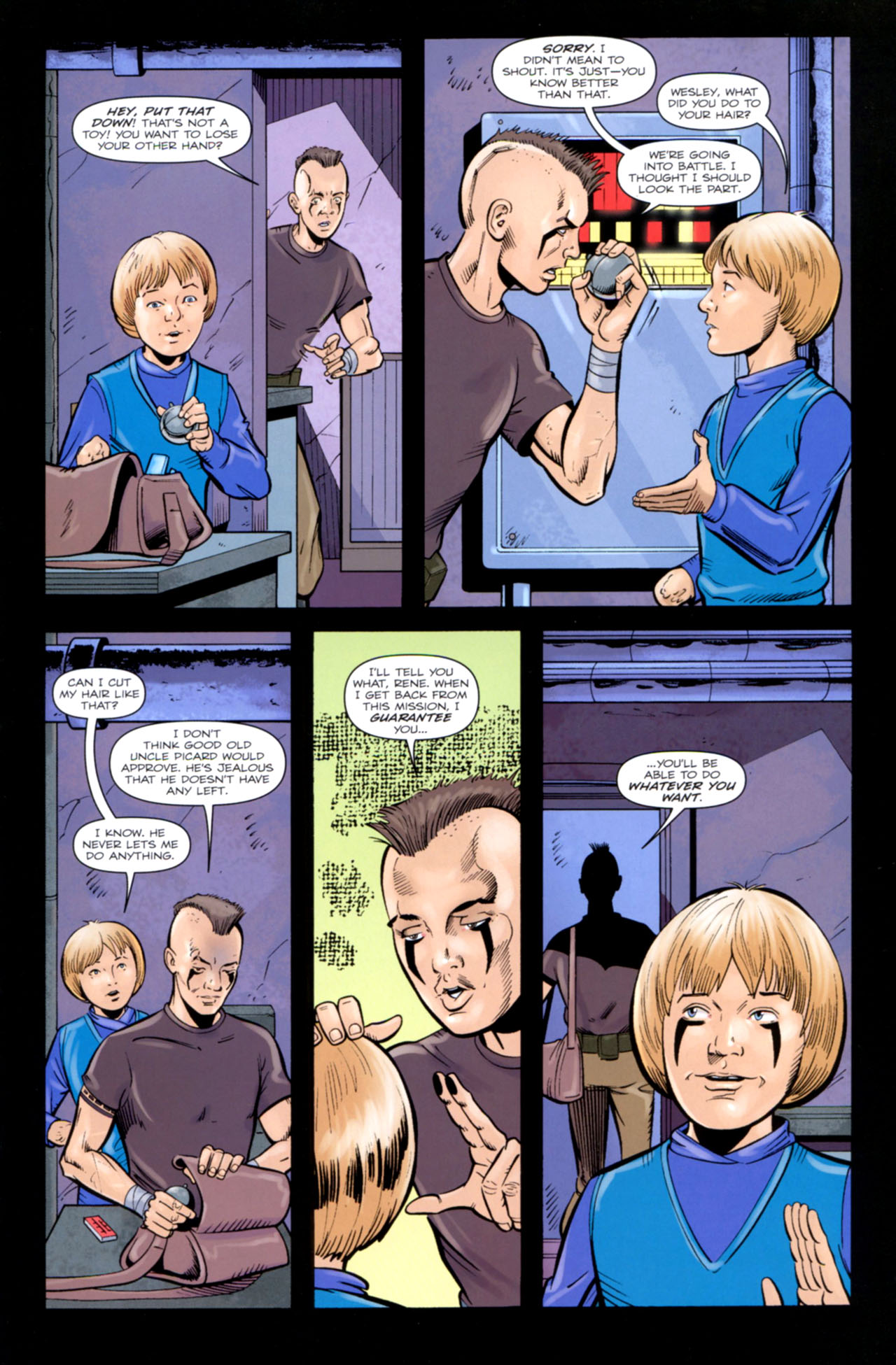 Read online Star Trek: The Next Generation: The Last Generation comic -  Issue #3 - 9