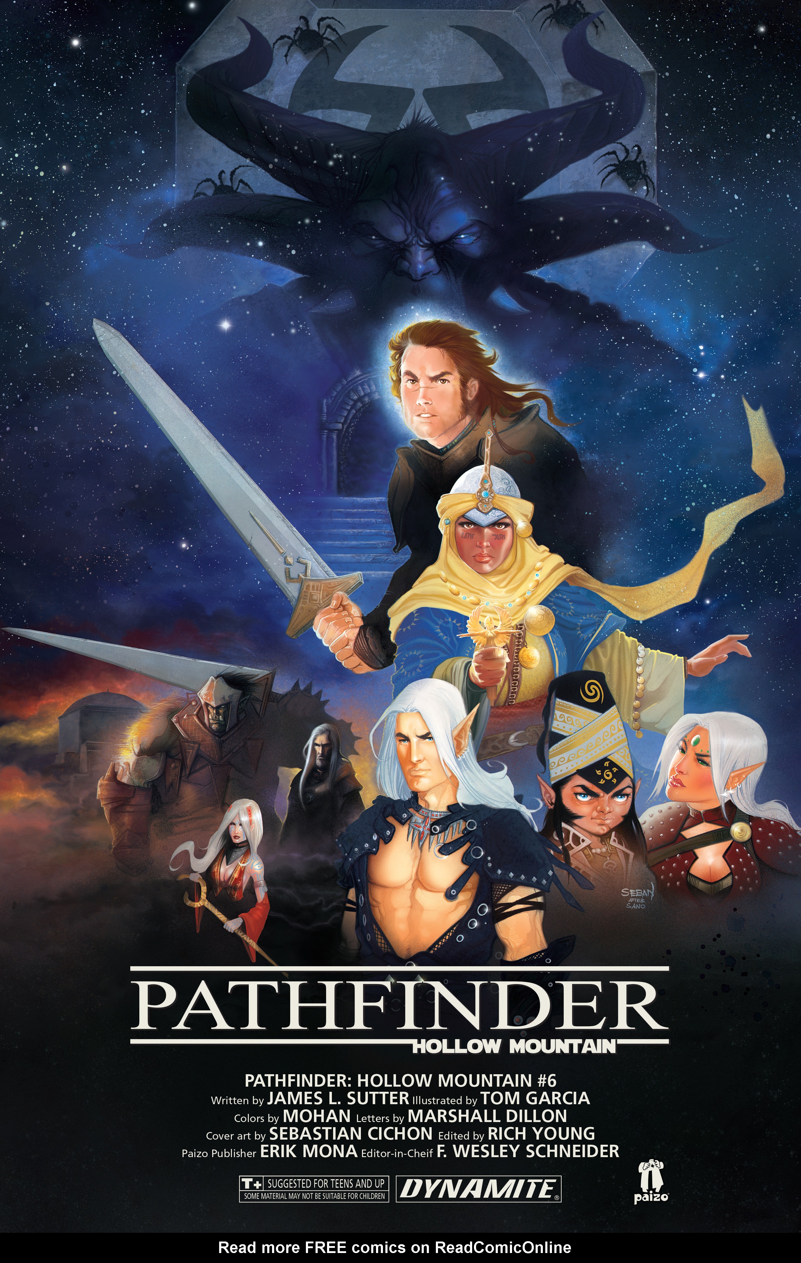 Read online Pathfinder: Hollow Mountain comic -  Issue #6 - 29