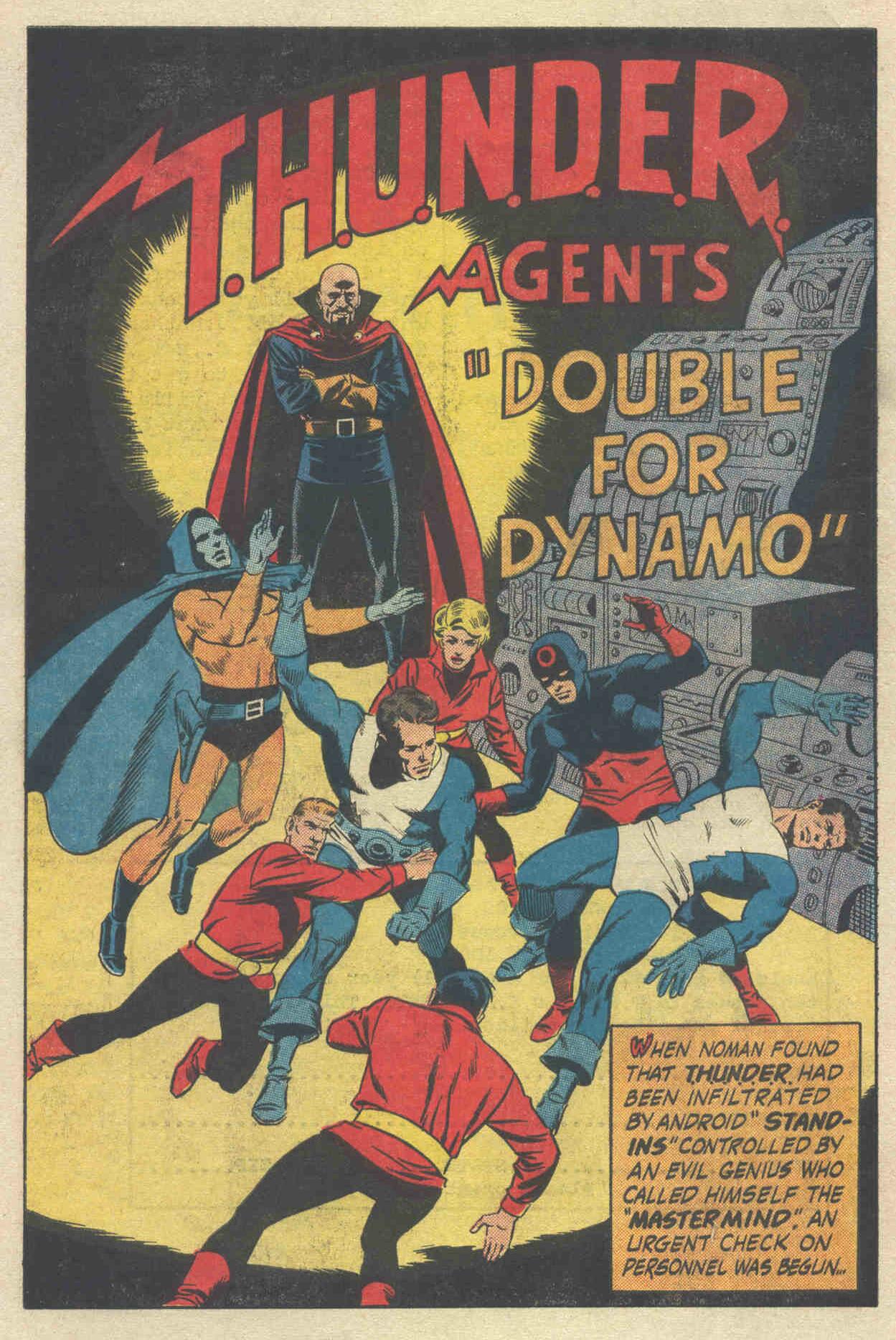Read online T.H.U.N.D.E.R. Agents (1965) comic -  Issue #5 - 52