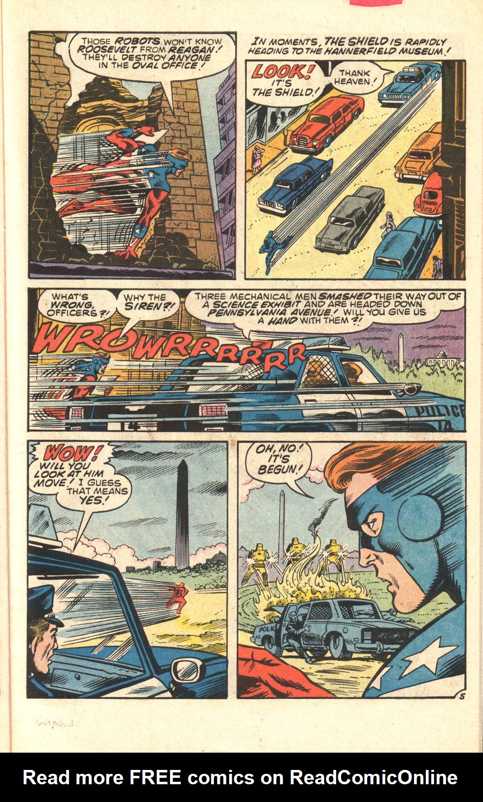 Read online The Original Shield comic -  Issue #3 - 7