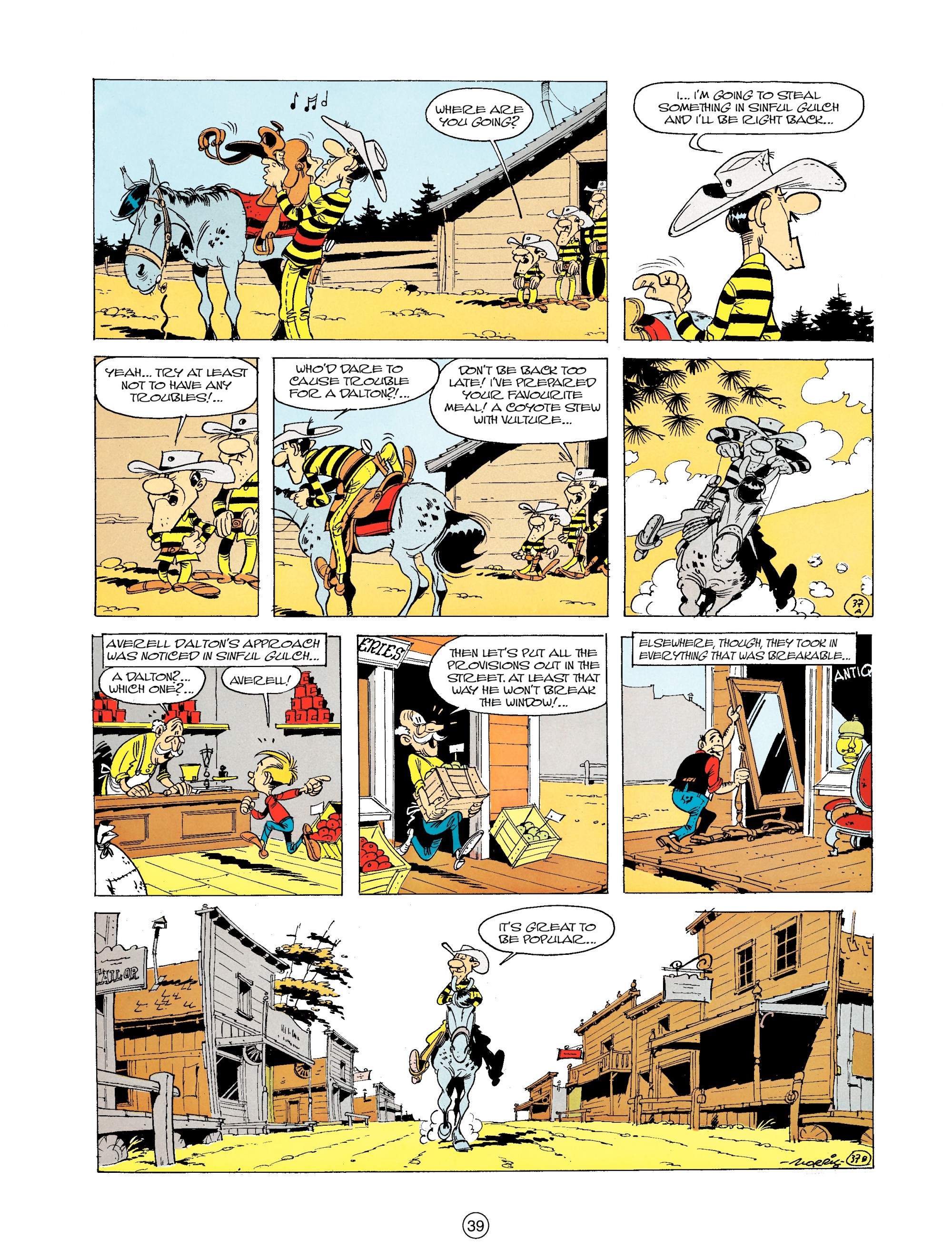 Read online A Lucky Luke Adventure comic -  Issue #19 - 39