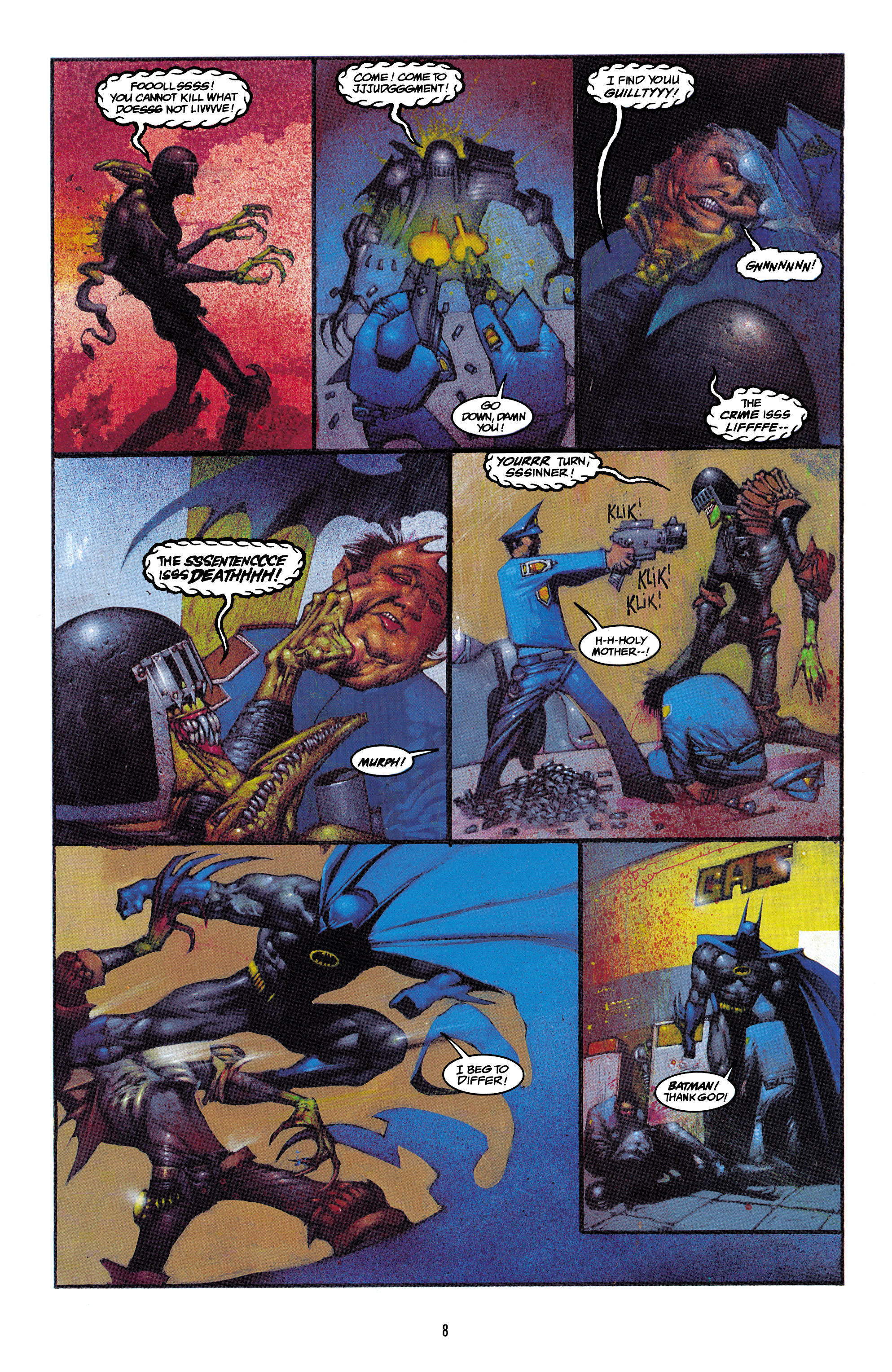 Read online Batman/Judge Dredd Collection comic -  Issue # TPB (Part 1) - 8