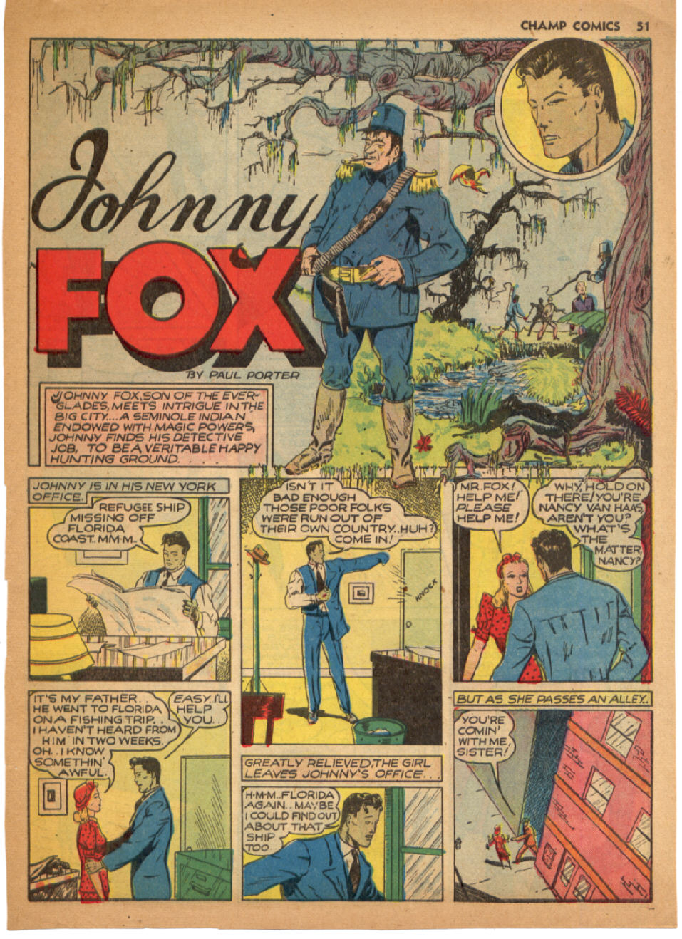 Read online Champ Comics comic -  Issue #13 - 53