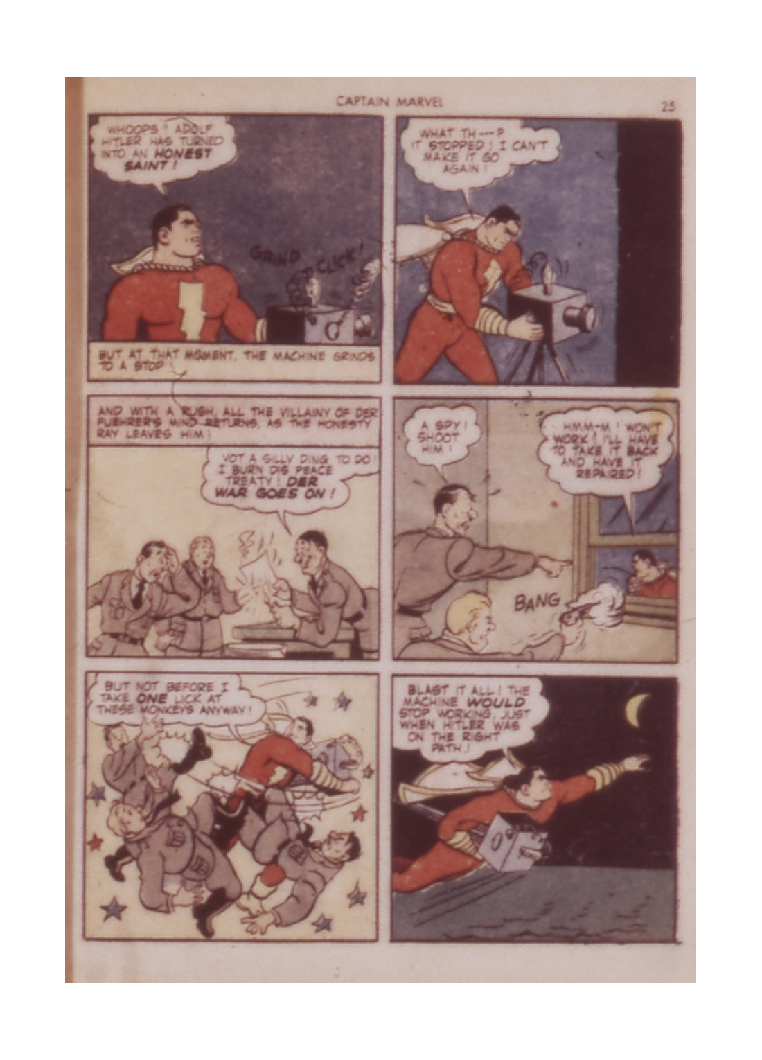 Read online Captain Marvel Adventures comic -  Issue #21 - 25