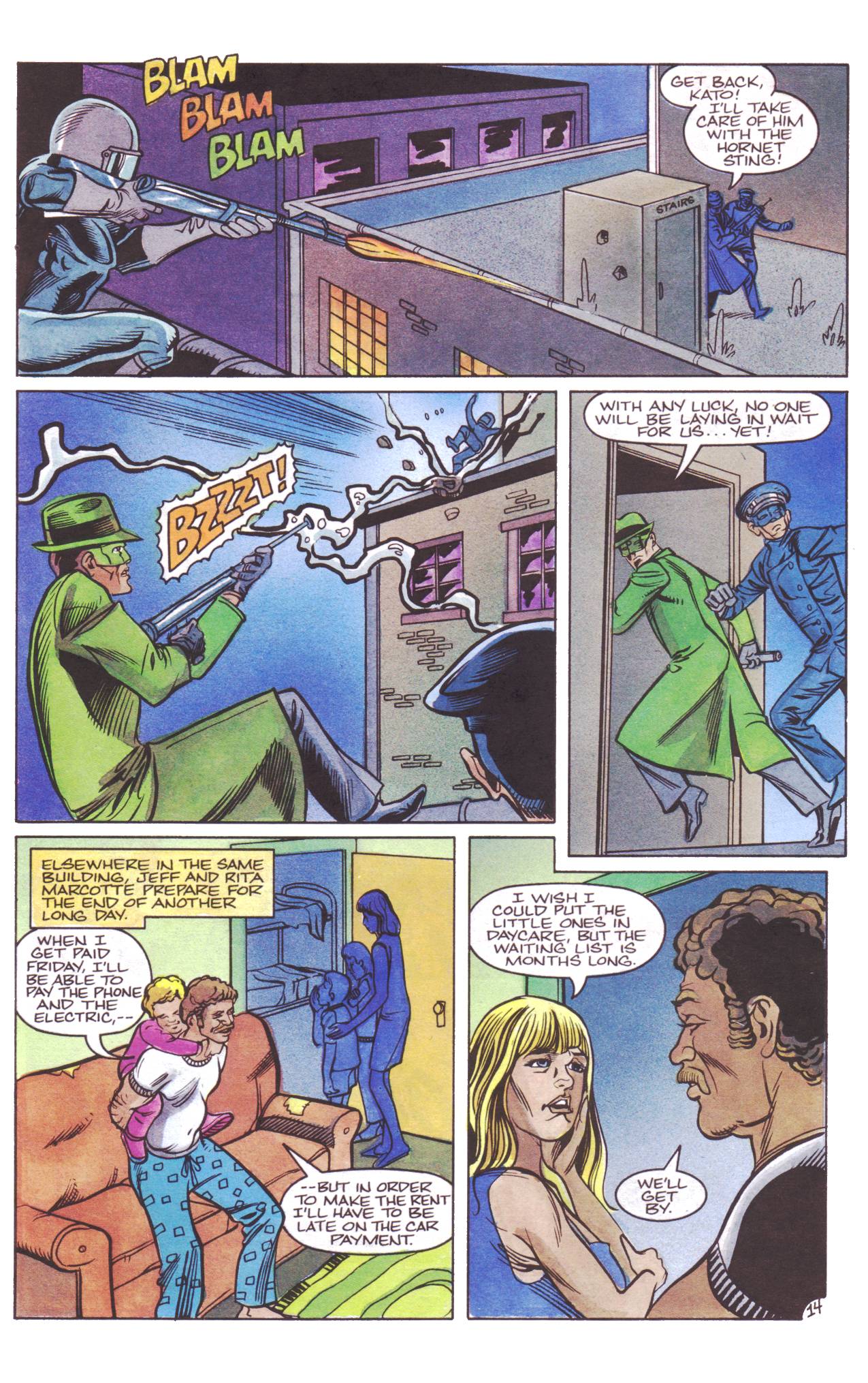 Read online Tales of the Green Hornet (1991) comic -  Issue #4 - 15