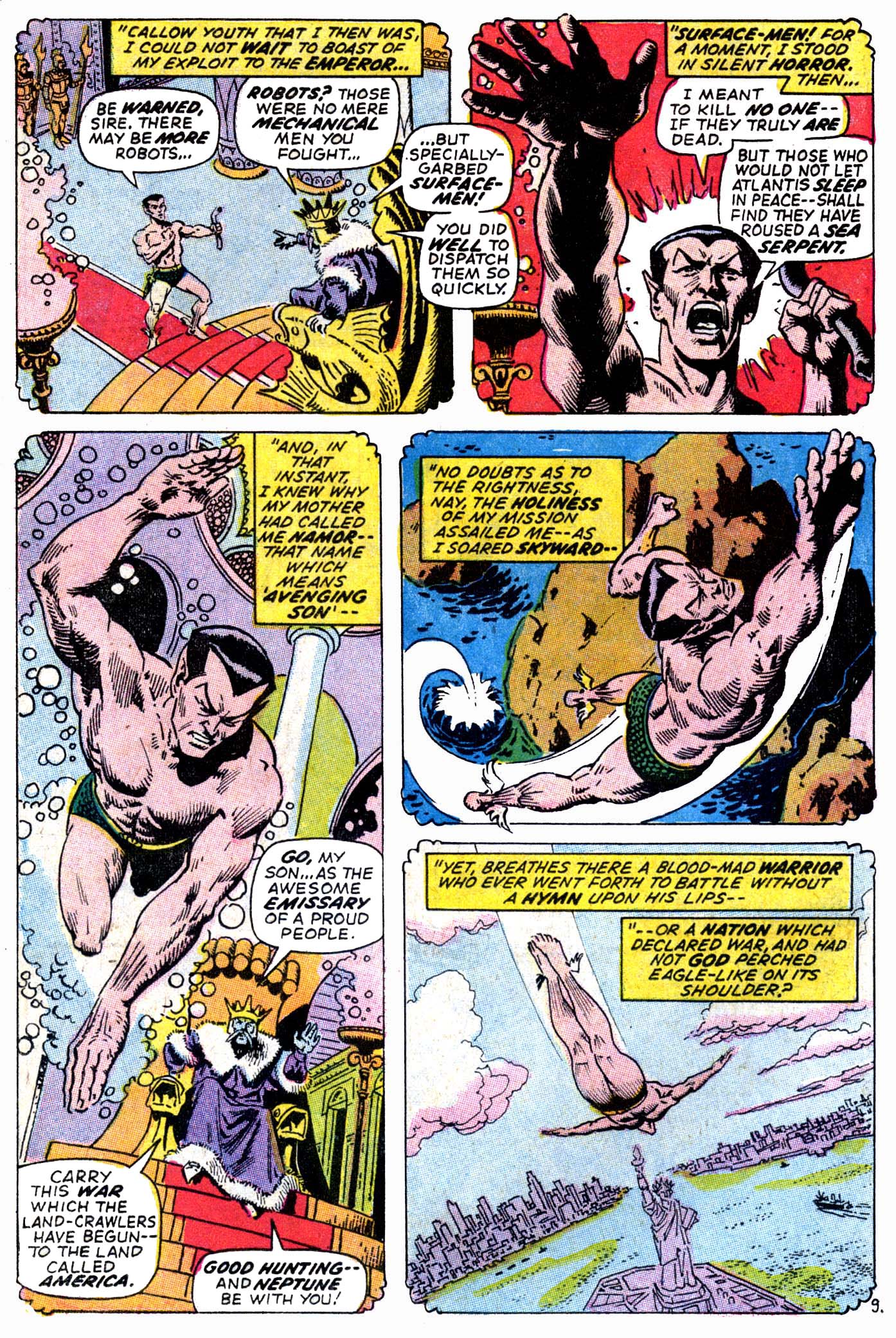 Read online The Sub-Mariner comic -  Issue #38 - 10