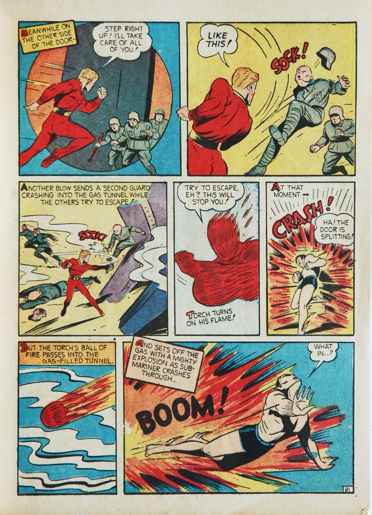 Read online Marvel Mystery Comics comic -  Issue #17 - 23