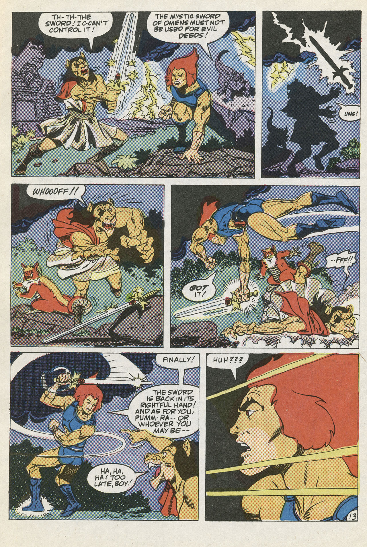 Read online ThunderCats (1985) comic -  Issue #18 - 19