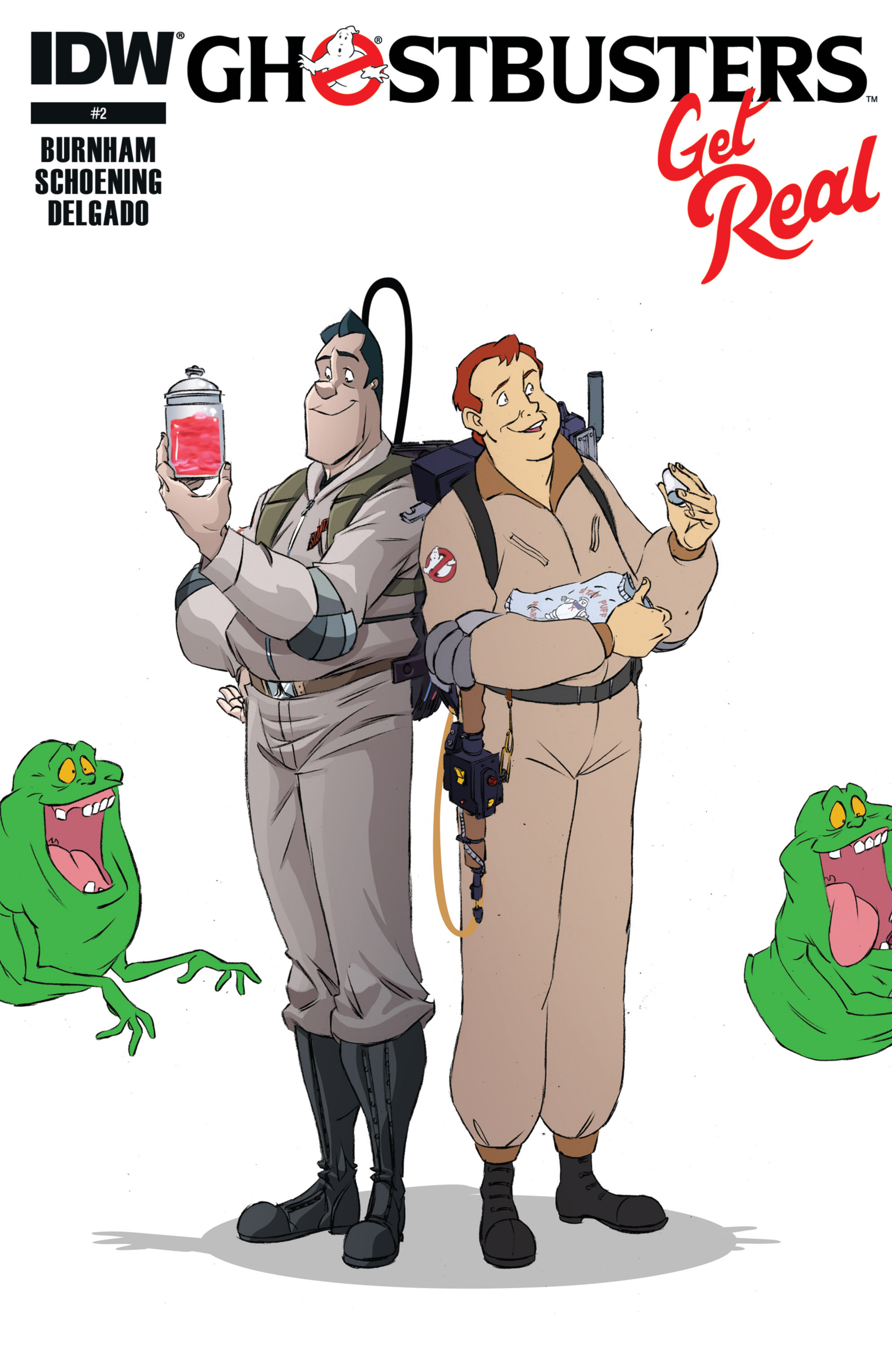 Read online Ghostbusters: Get Real comic -  Issue #2 - 1