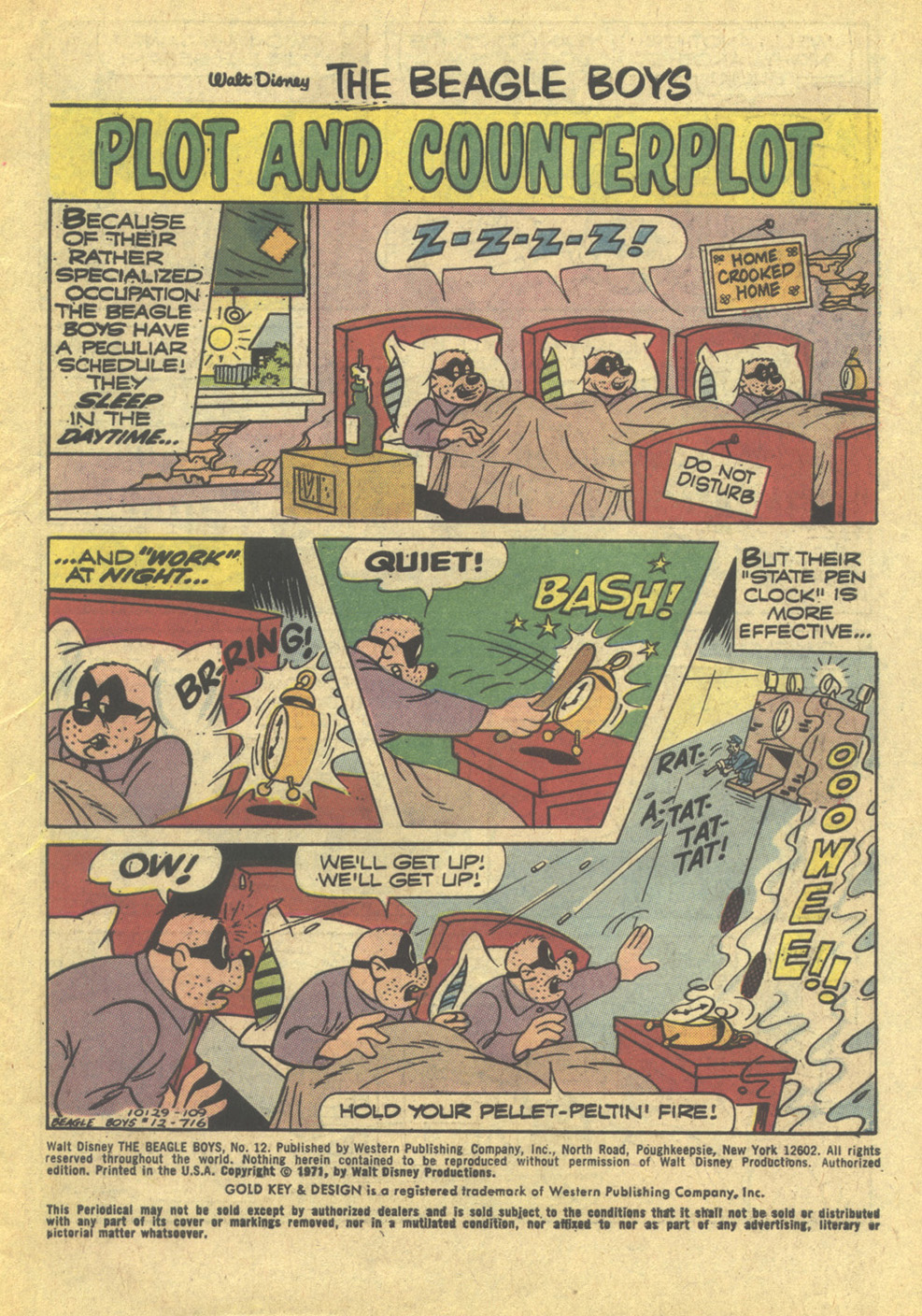 Read online Walt Disney THE BEAGLE BOYS comic -  Issue #12 - 3