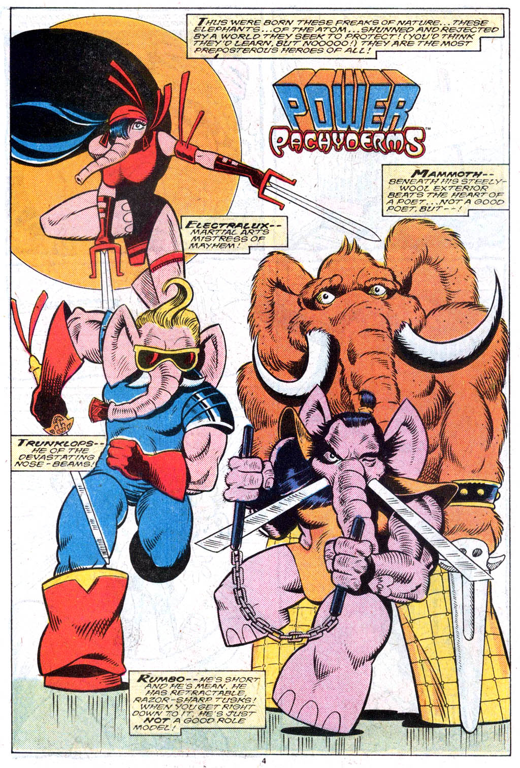 Read online Power Pachyderms comic -  Issue # Full - 6