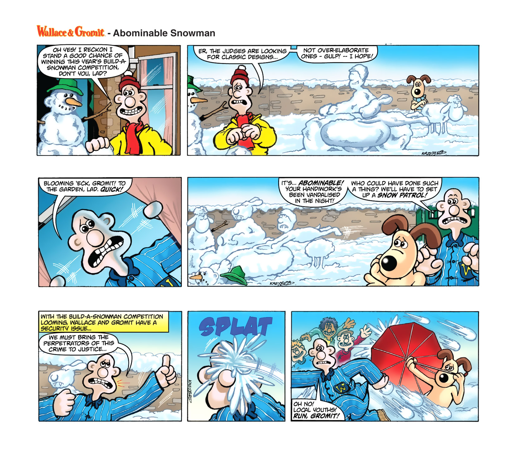Read online Wallace & Gromit Dailies comic -  Issue #5 - 8
