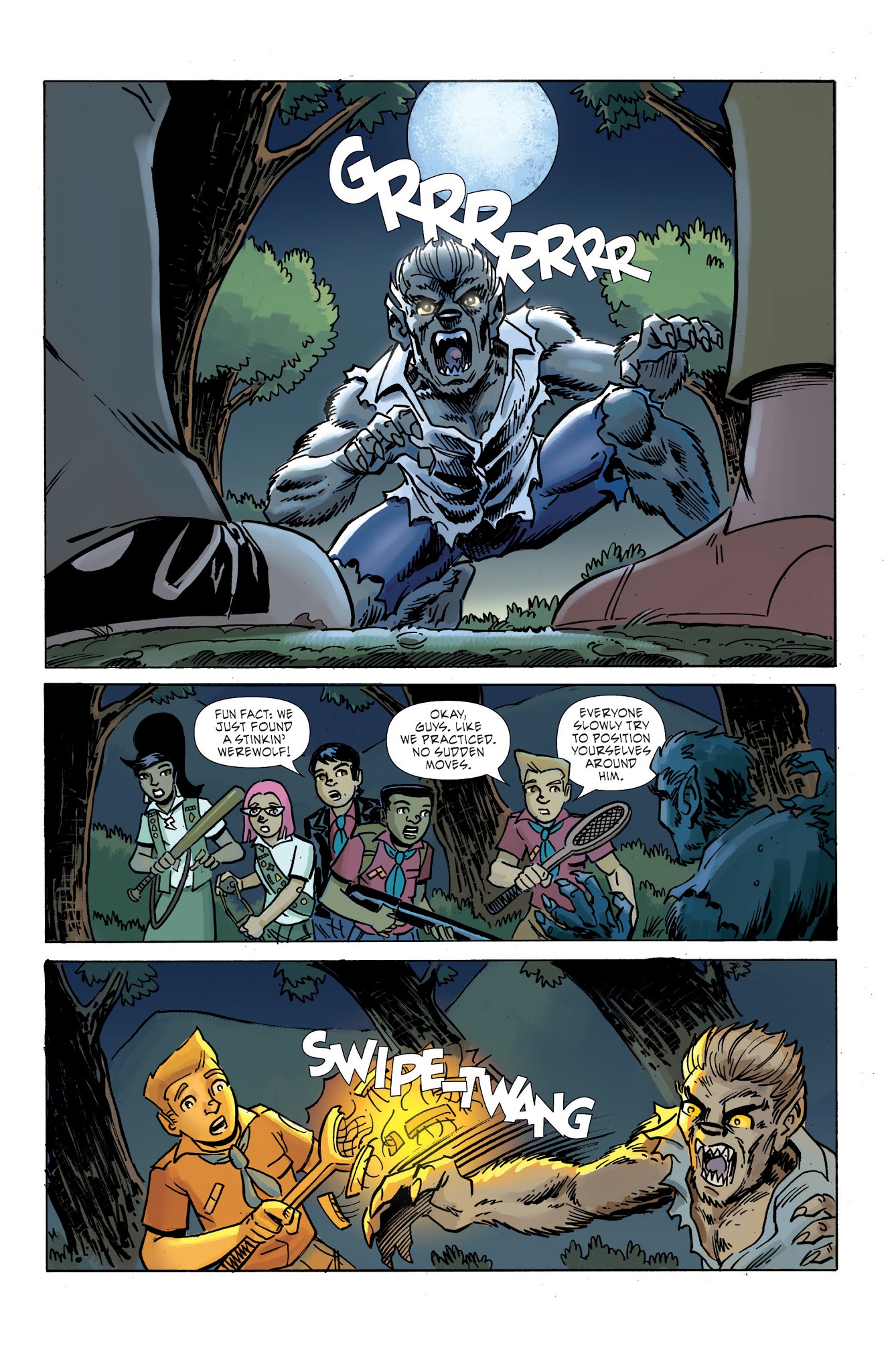 Read online Ghoul Scouts: I Was A Tweenage Werewolf! comic -  Issue #1 - 23