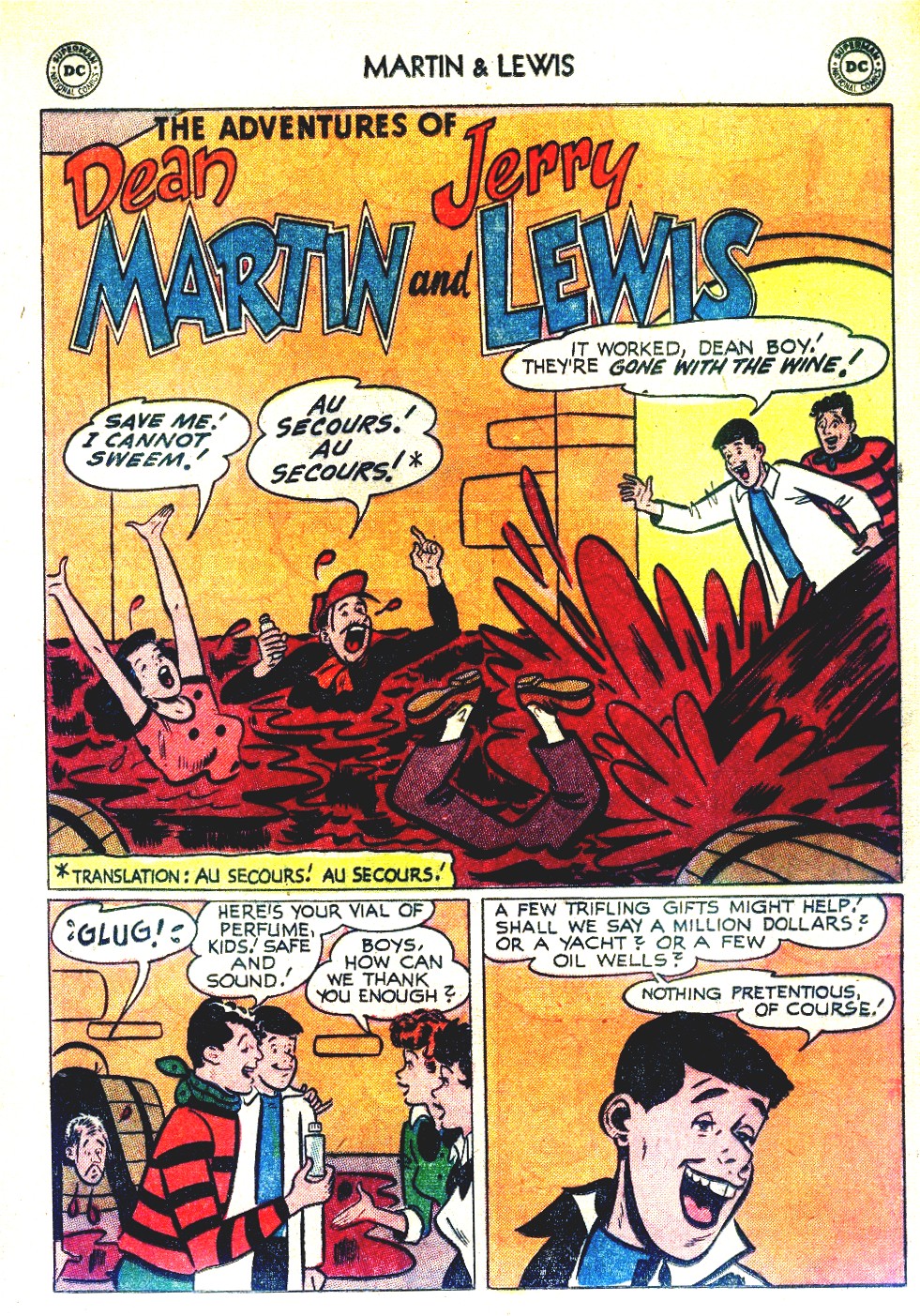 Read online The Adventures of Dean Martin and Jerry Lewis comic -  Issue #18 - 25