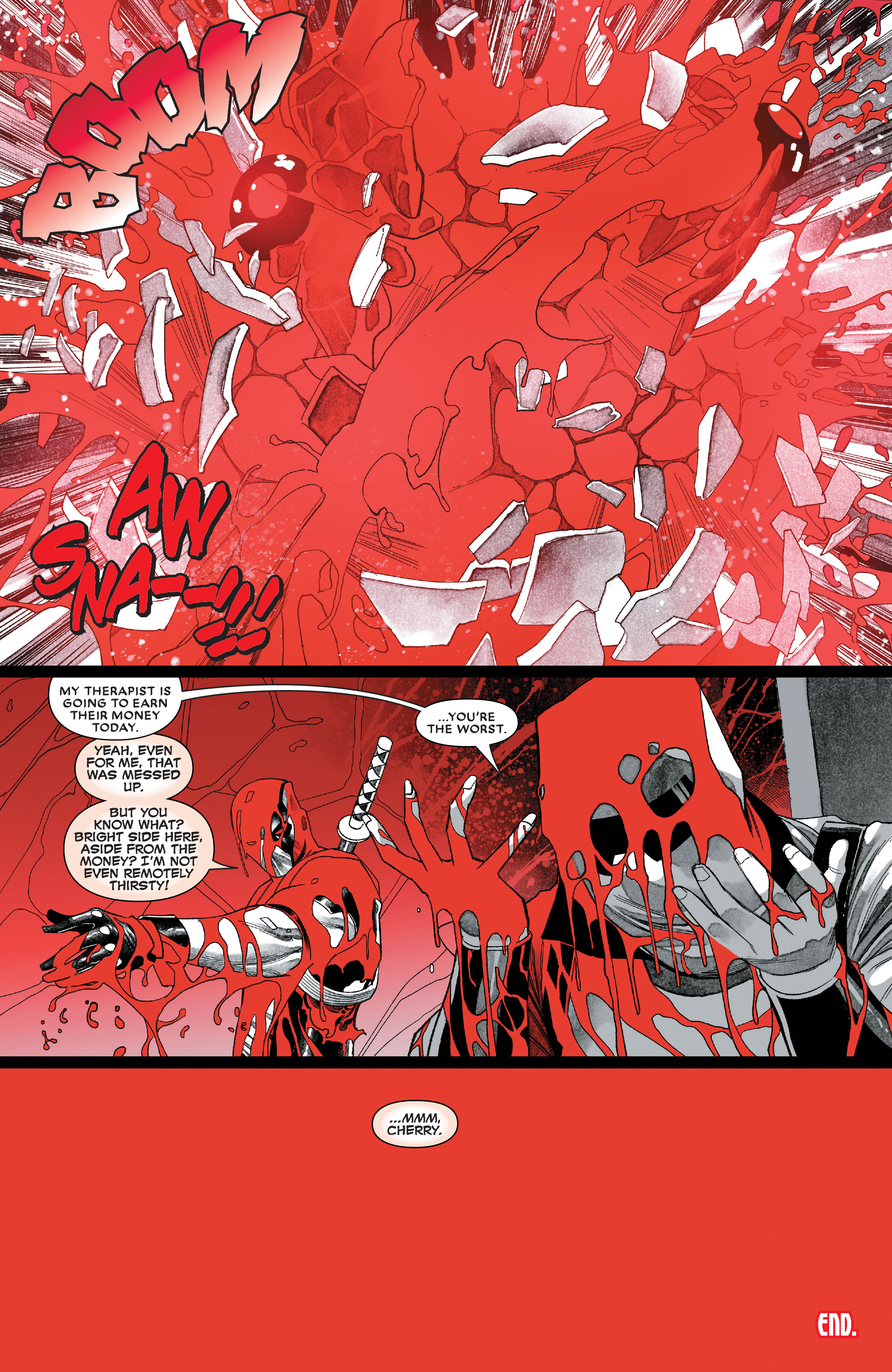 Read online Deadpool: Black, White & Blood comic -  Issue #4 - 11