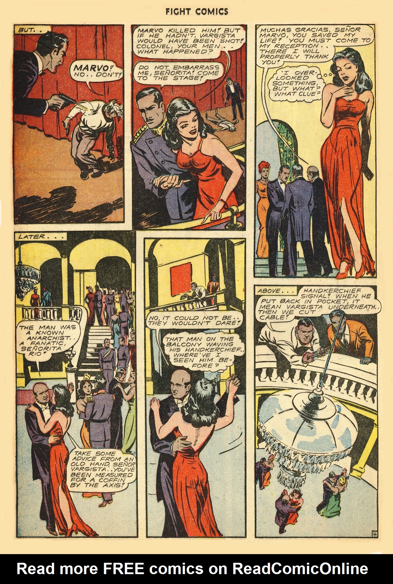 Read online Fight Comics comic -  Issue #31 - 16