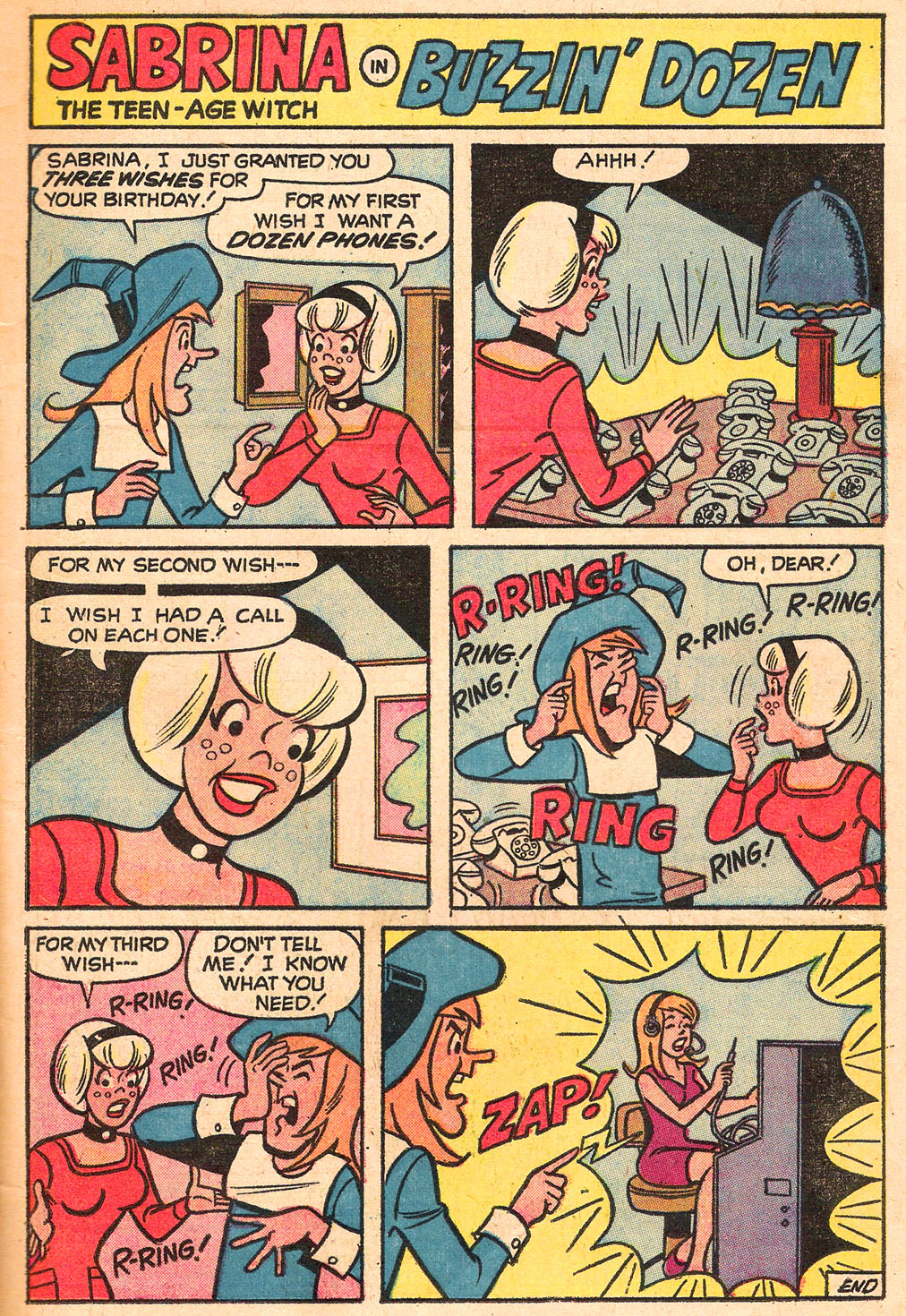 Sabrina The Teenage Witch (1971) Issue #12 #12 - English 9