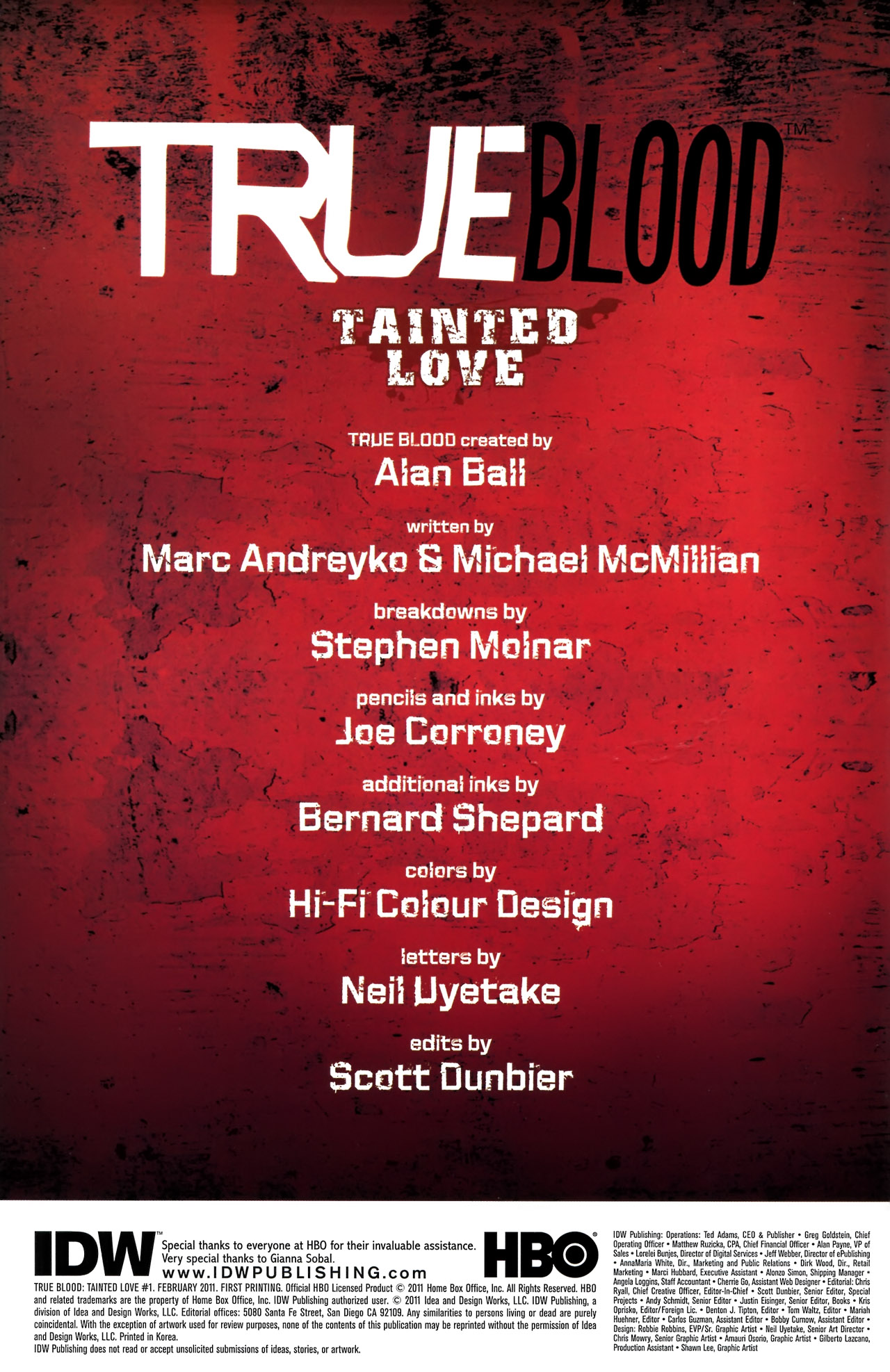 Read online True Blood: Tainted Love comic -  Issue #1 - 4